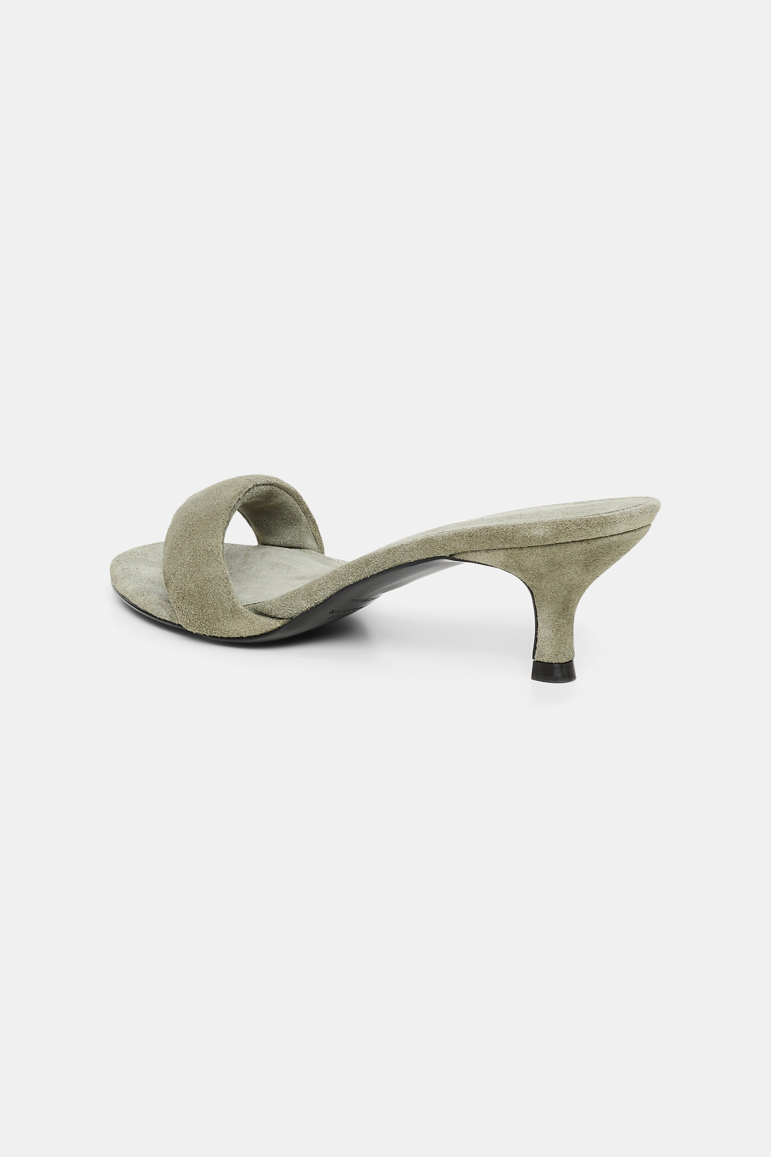 SUEDE SENSATION kitten heel sandal