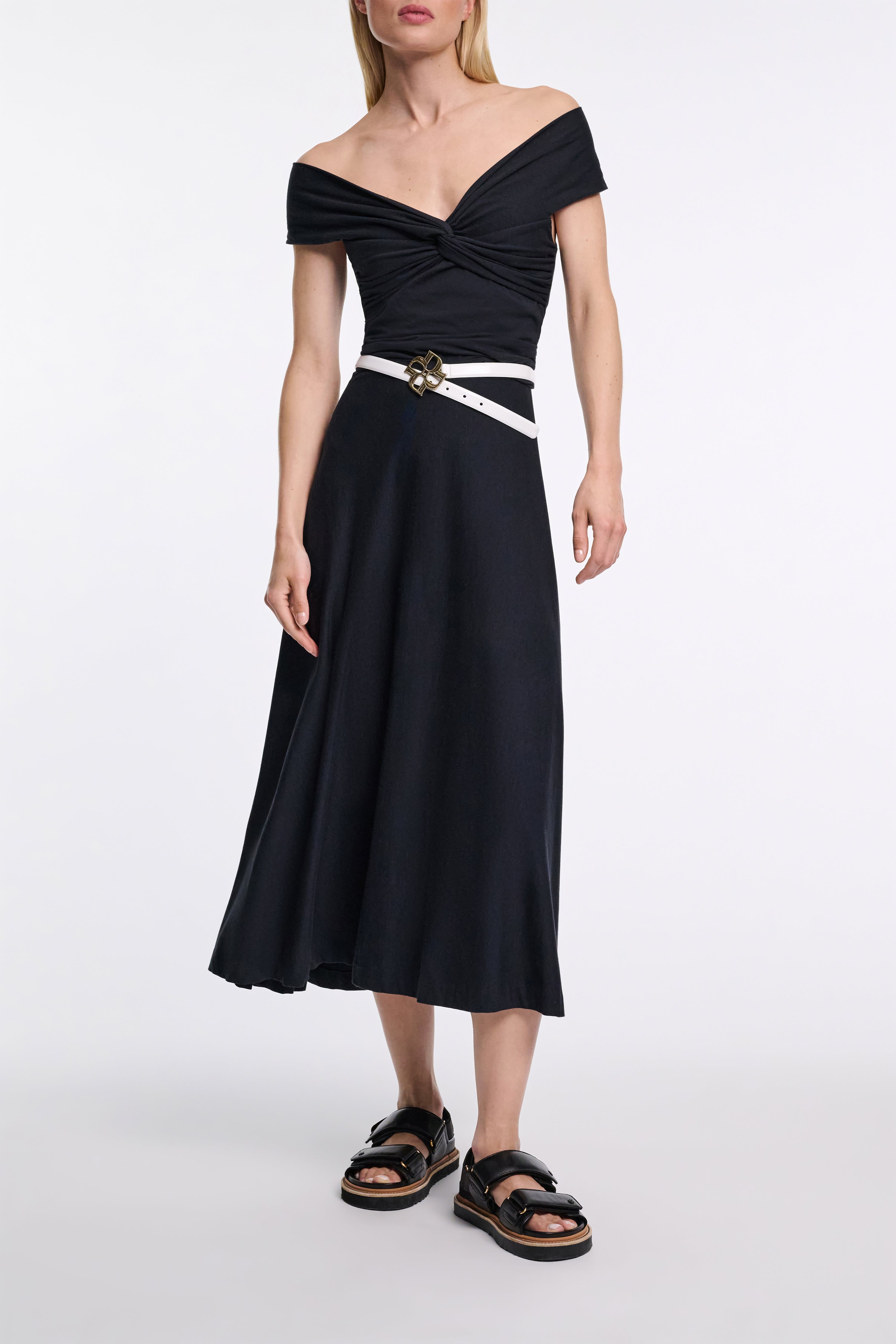 SOFT DRAPE dress