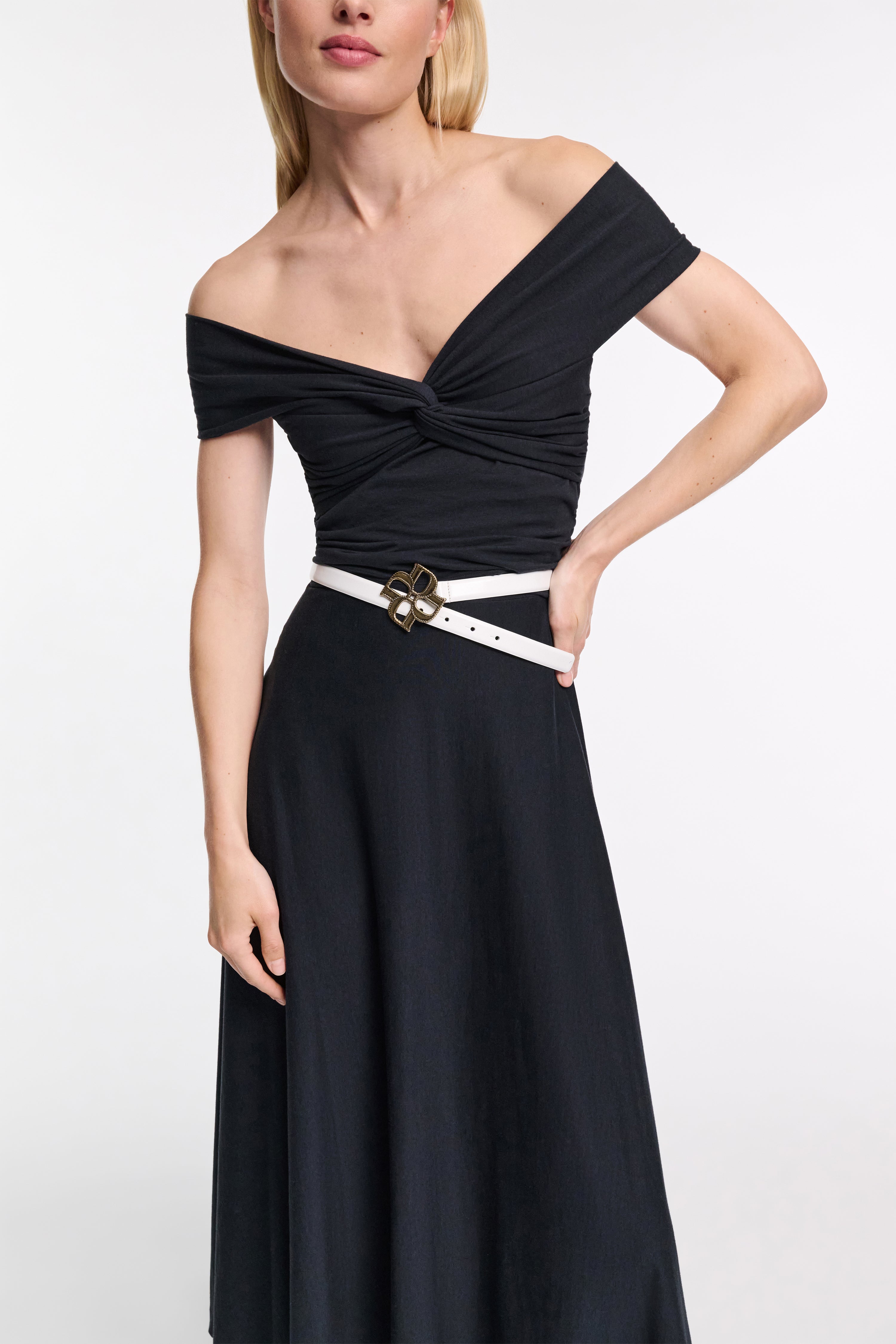 SOFT DRAPE dress