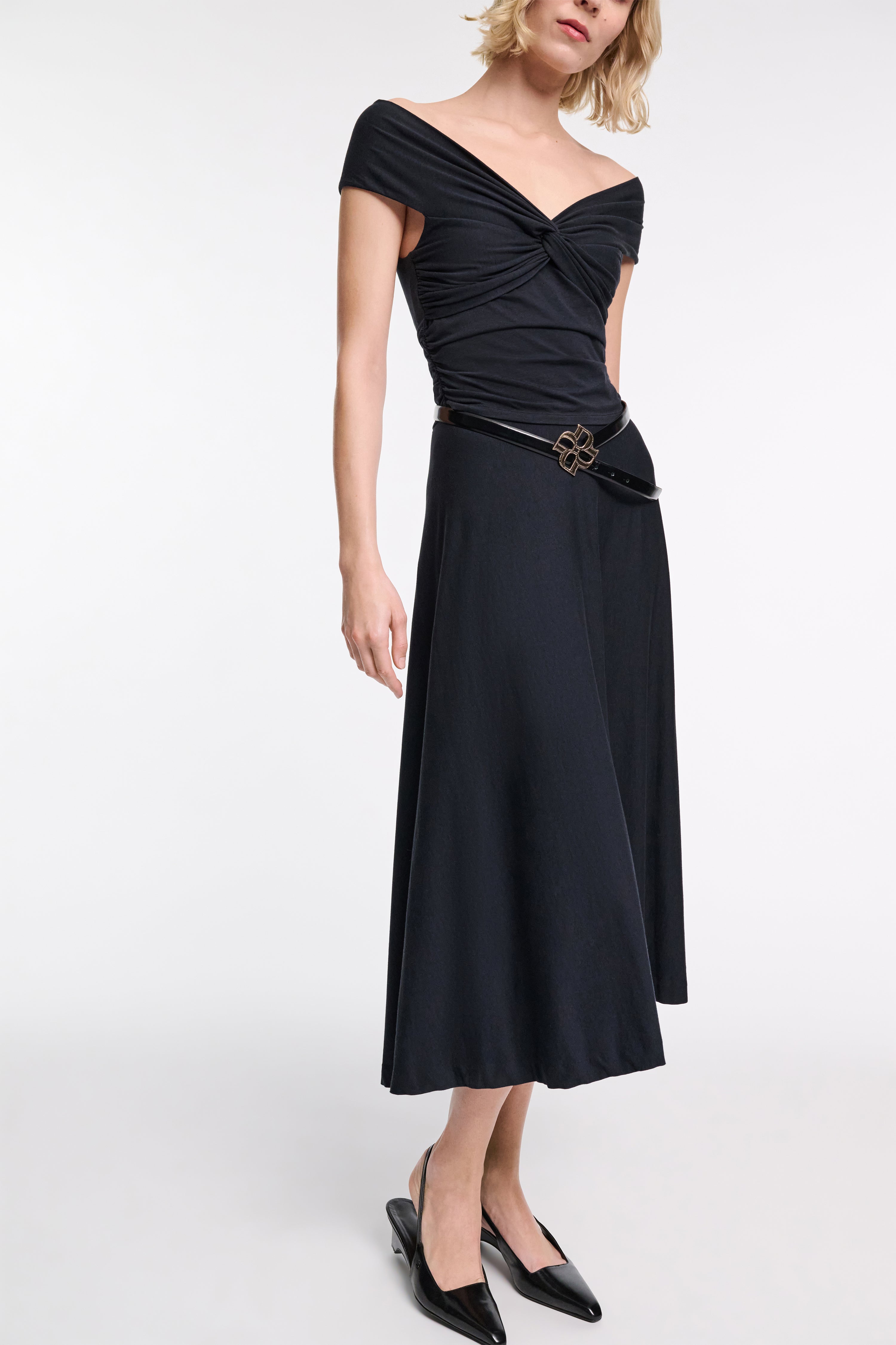 SOFT DRAPE dress