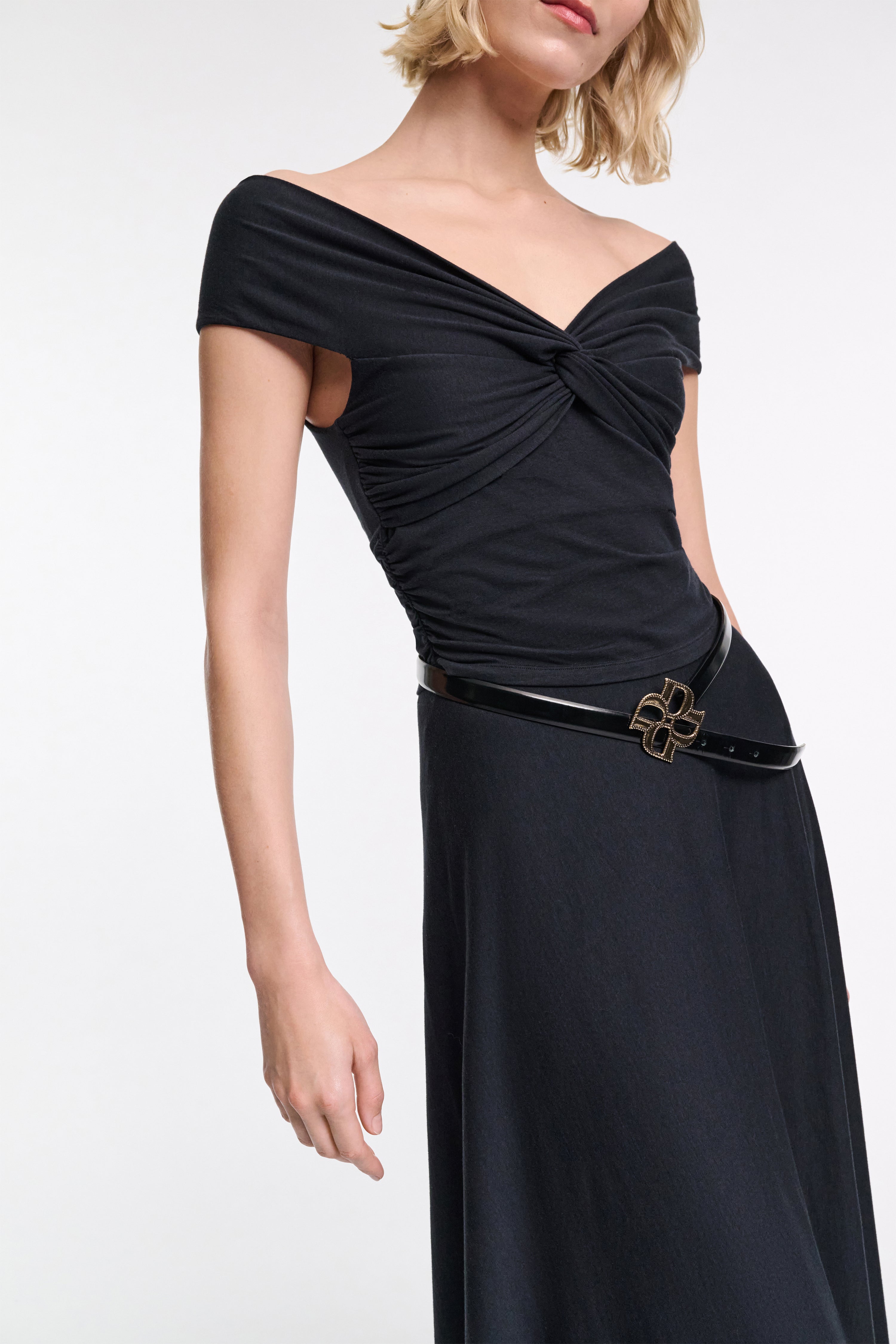 SOFT DRAPE dress
