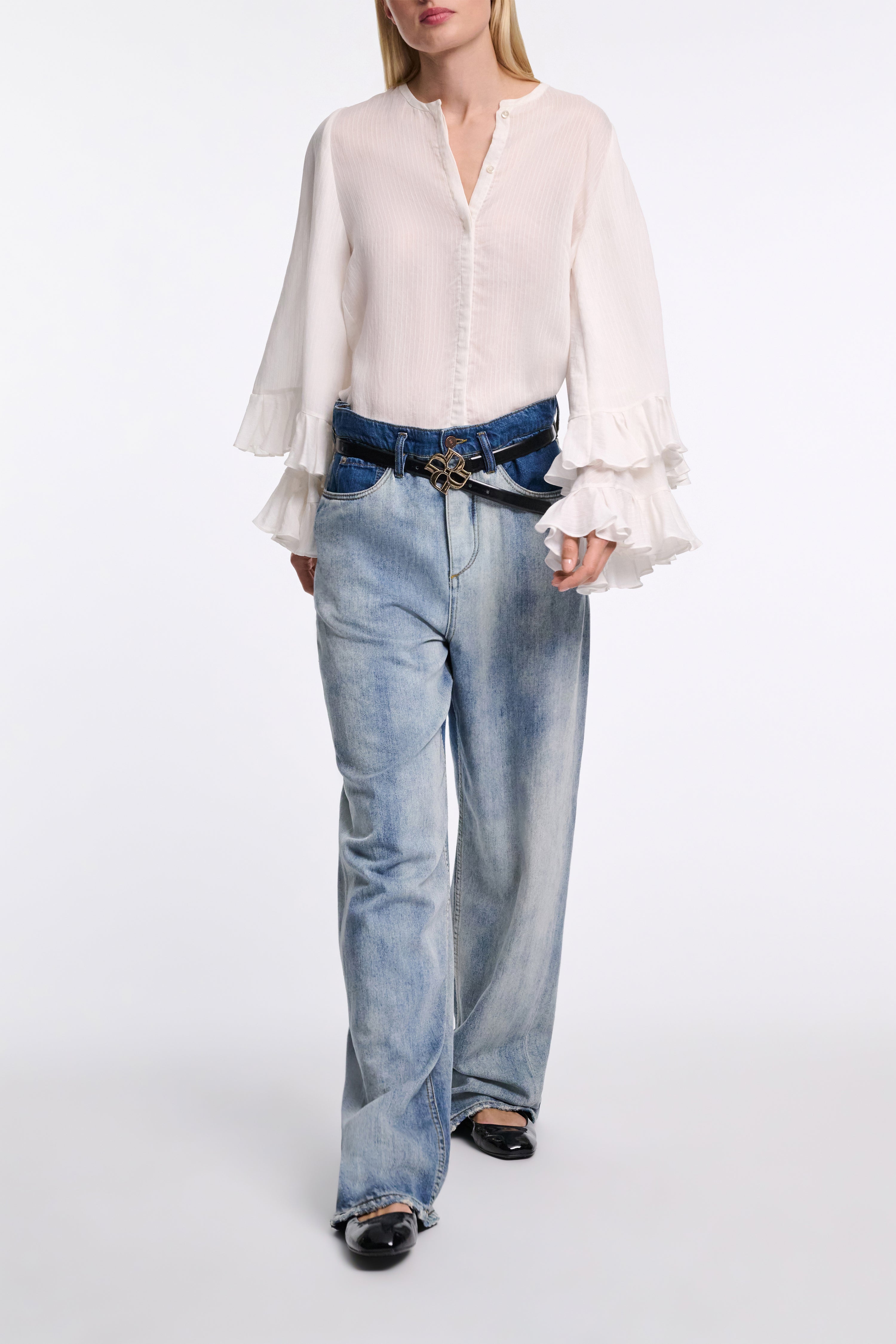 SOFT STRIPES blouse