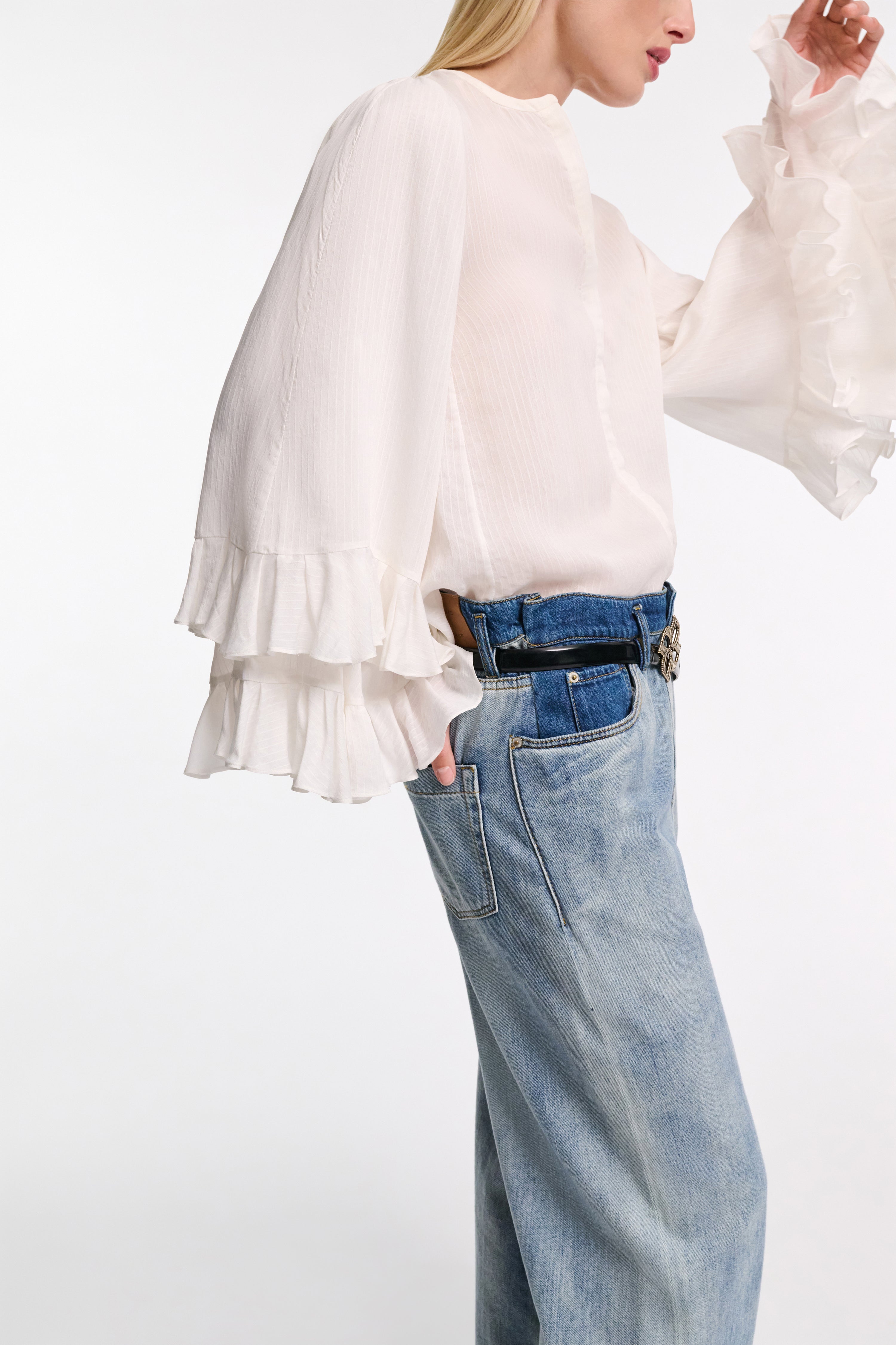 SOFT STRIPES blouse