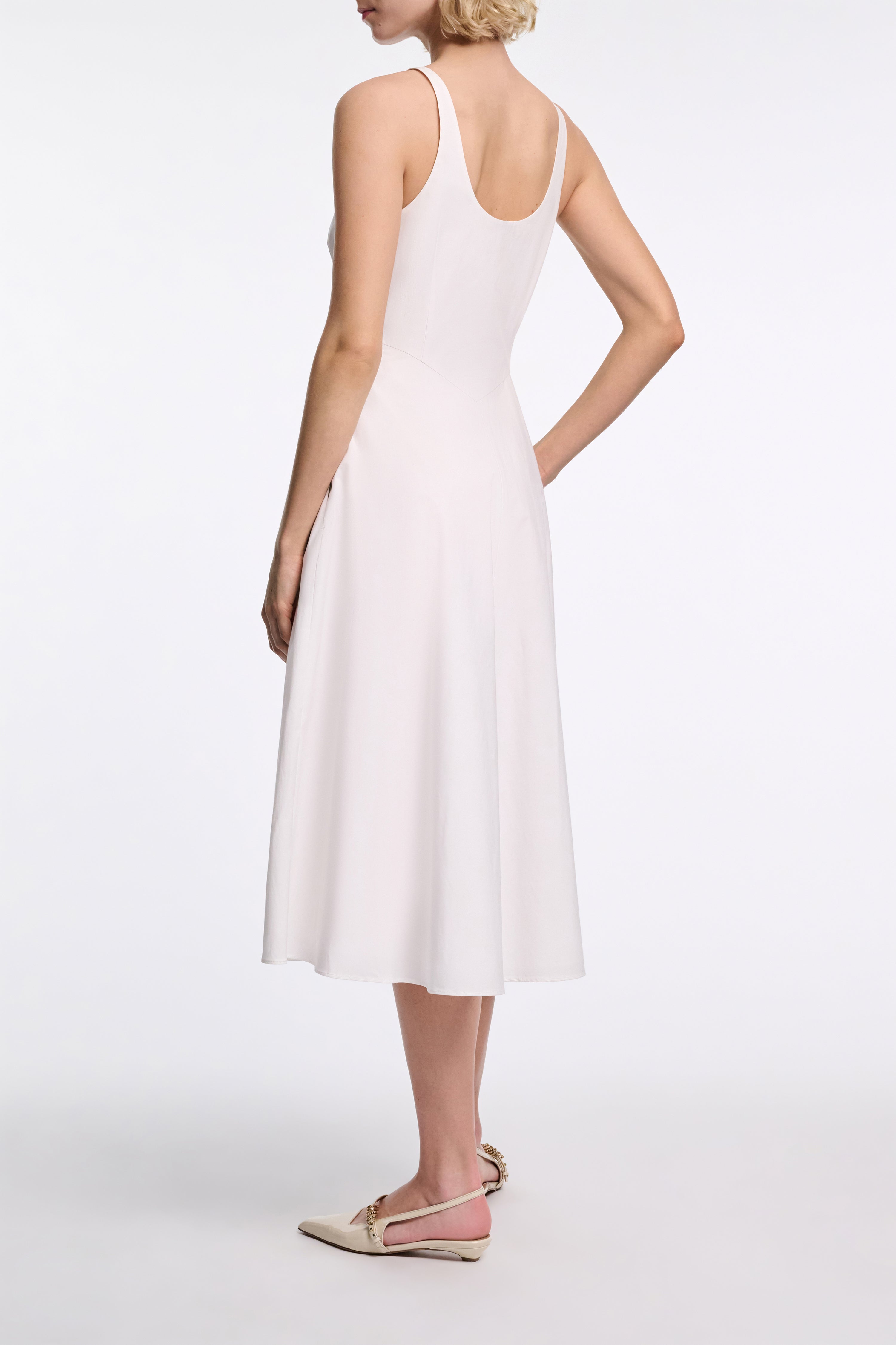 POPLIN POWER dress