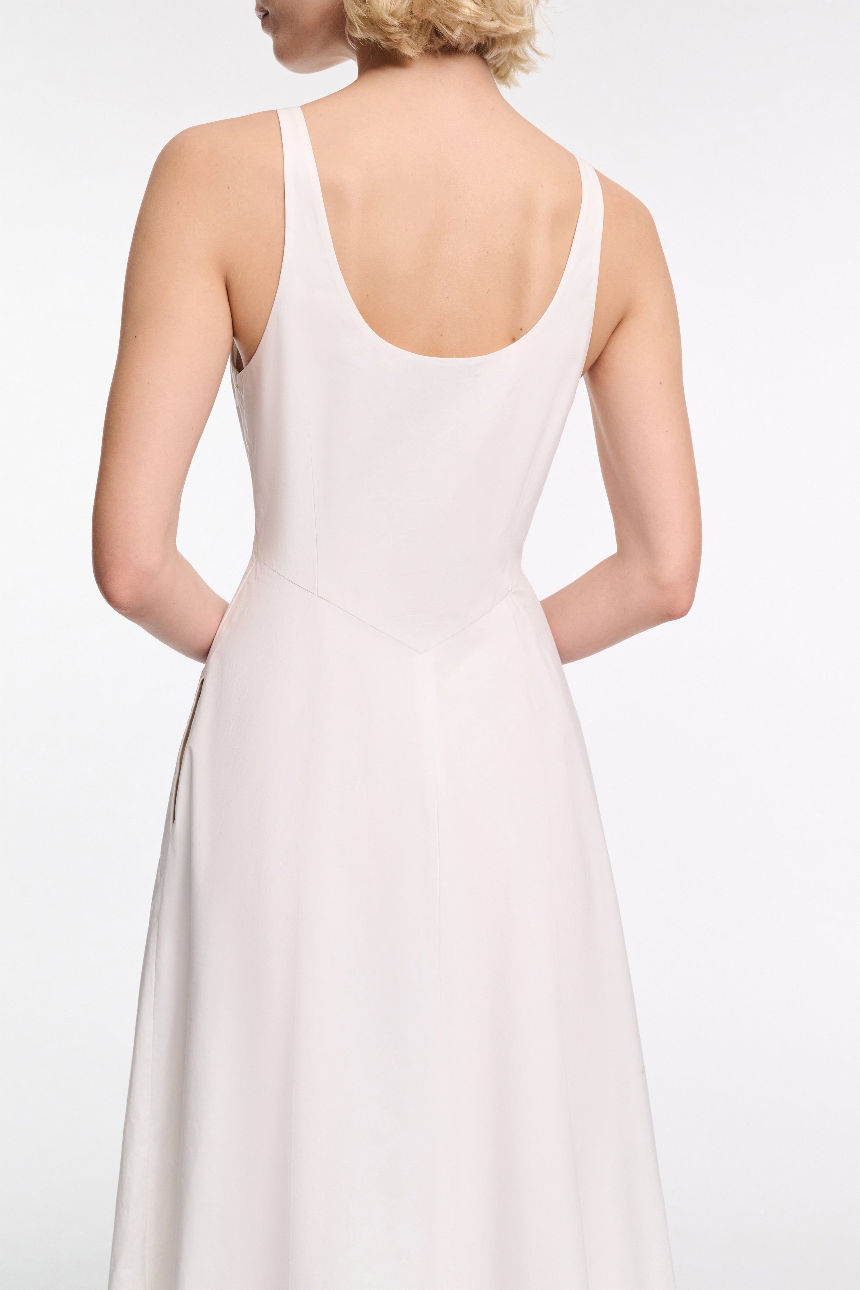 POPLIN POWER dress