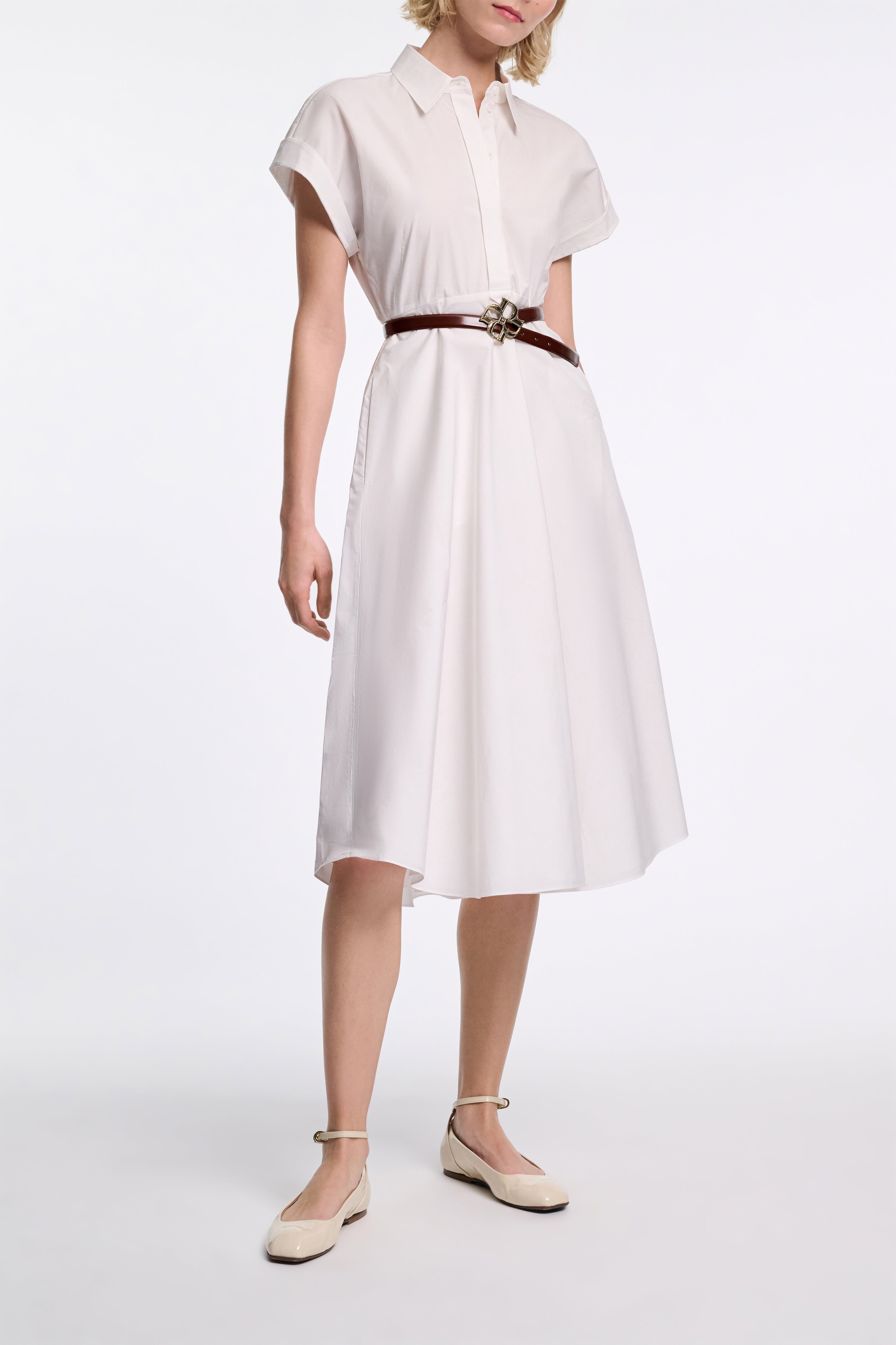 POPLIN POWER dress