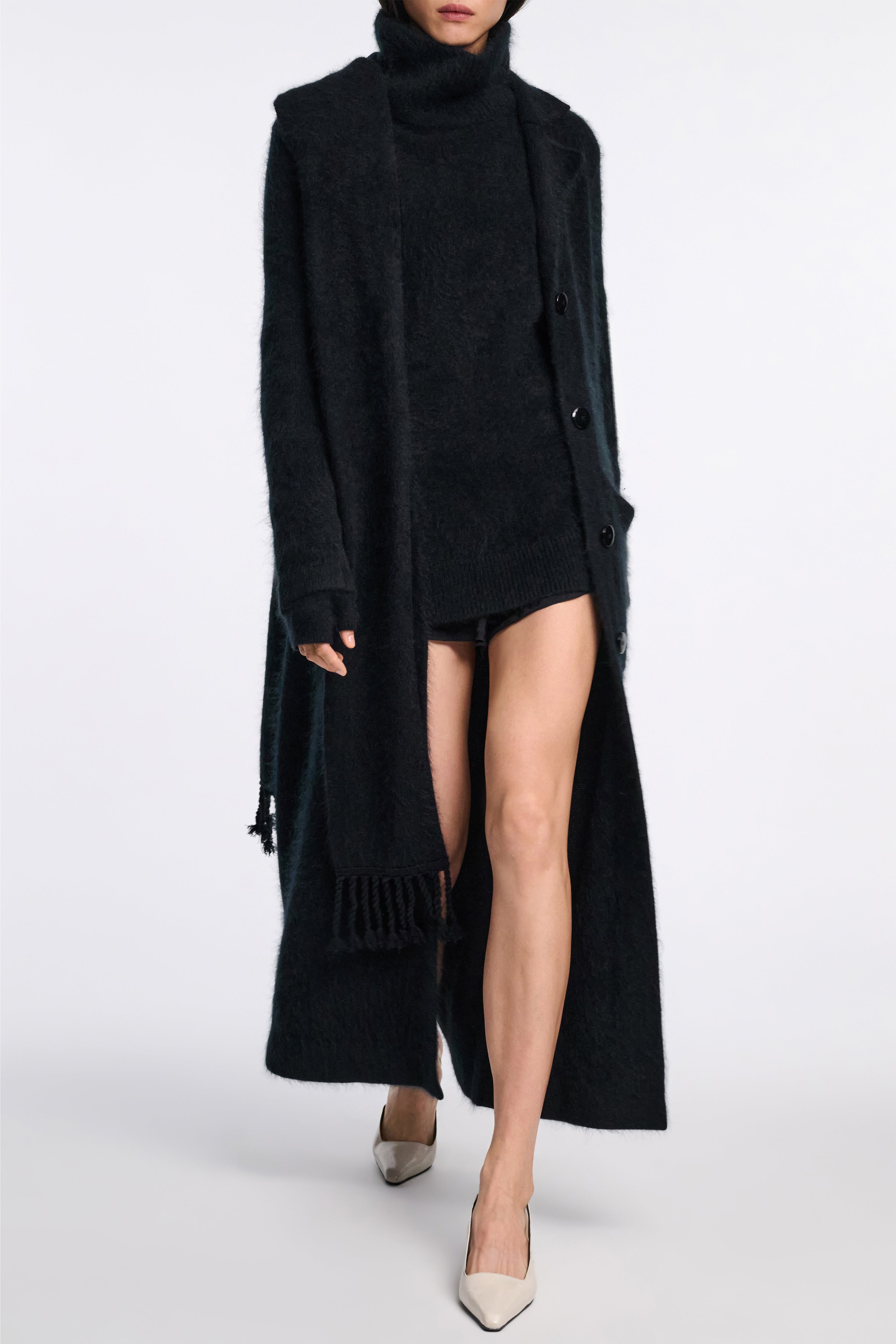 FLUFFY STATEMENT coat