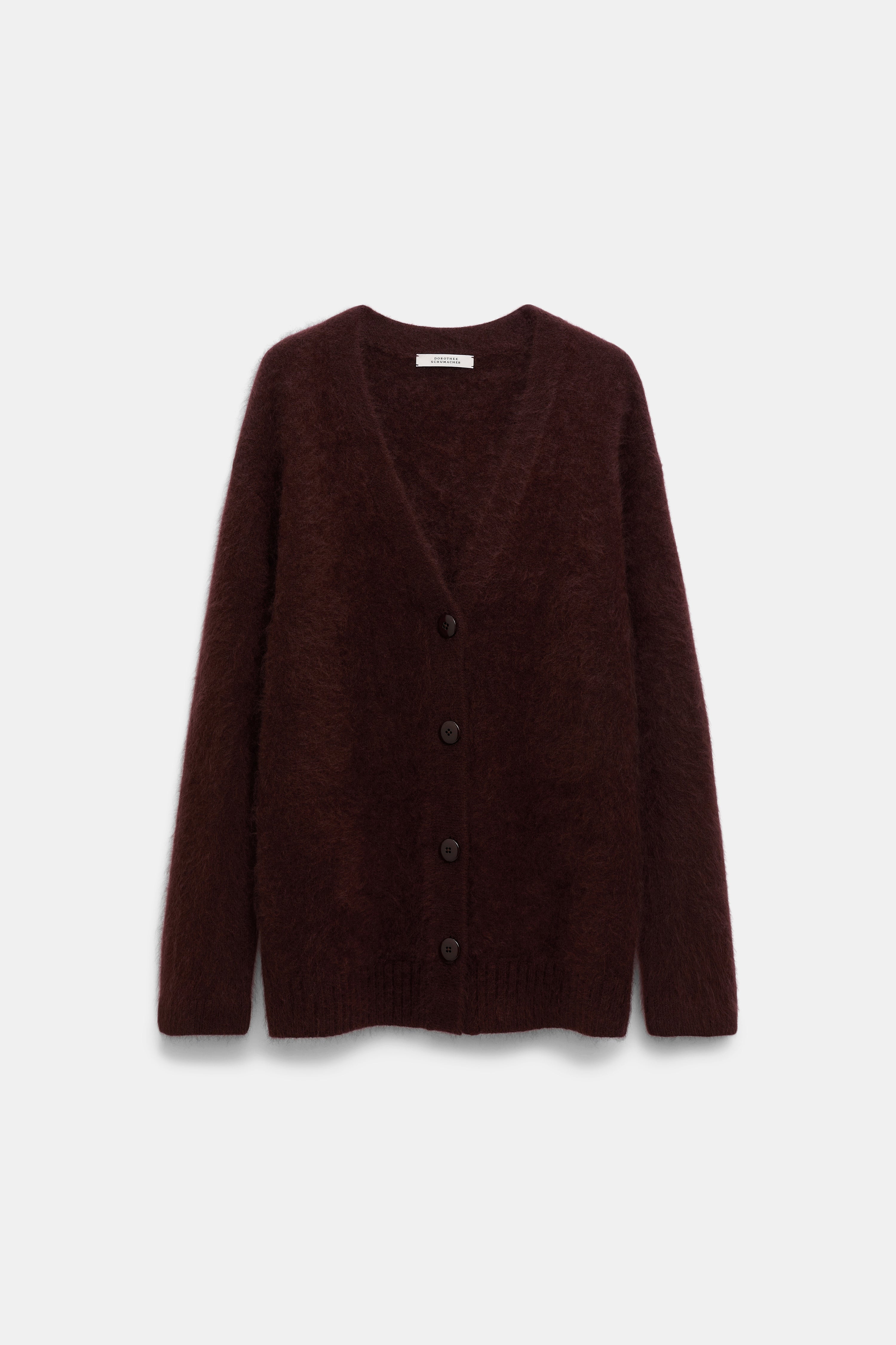 FLUFFY STATEMENT cardigan