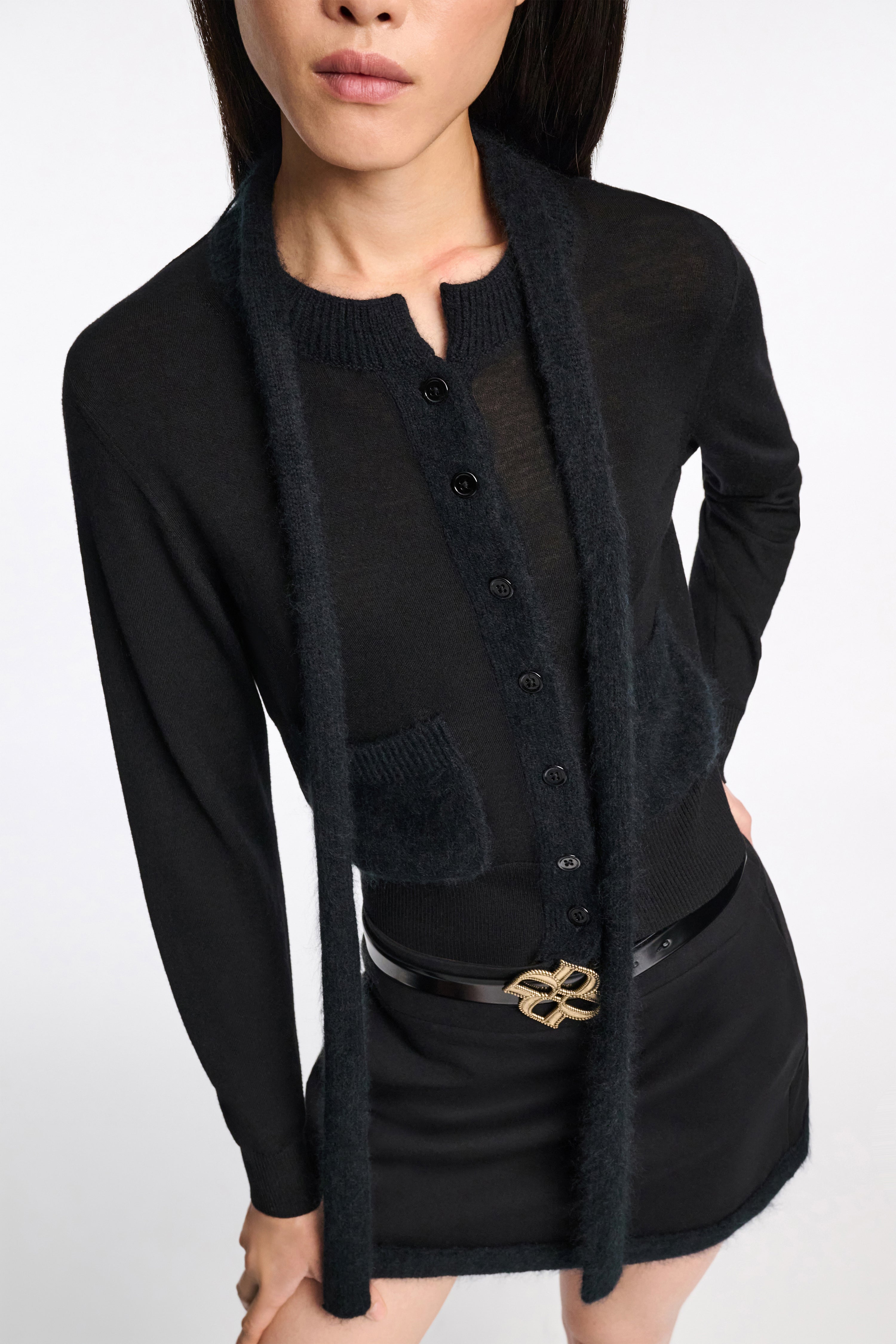 MERINO ROMANCE cardigan