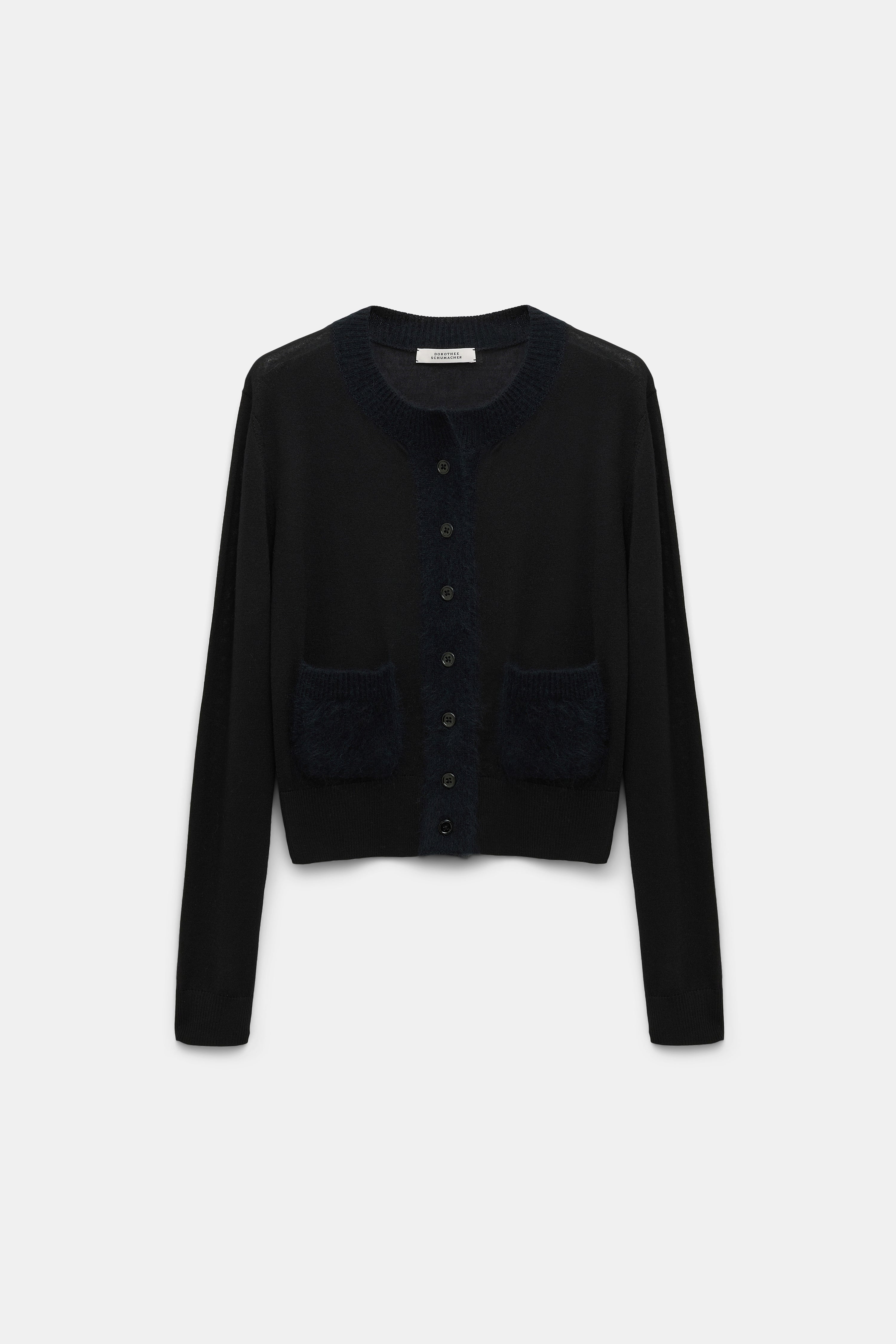MERINO ROMANCE cardigan