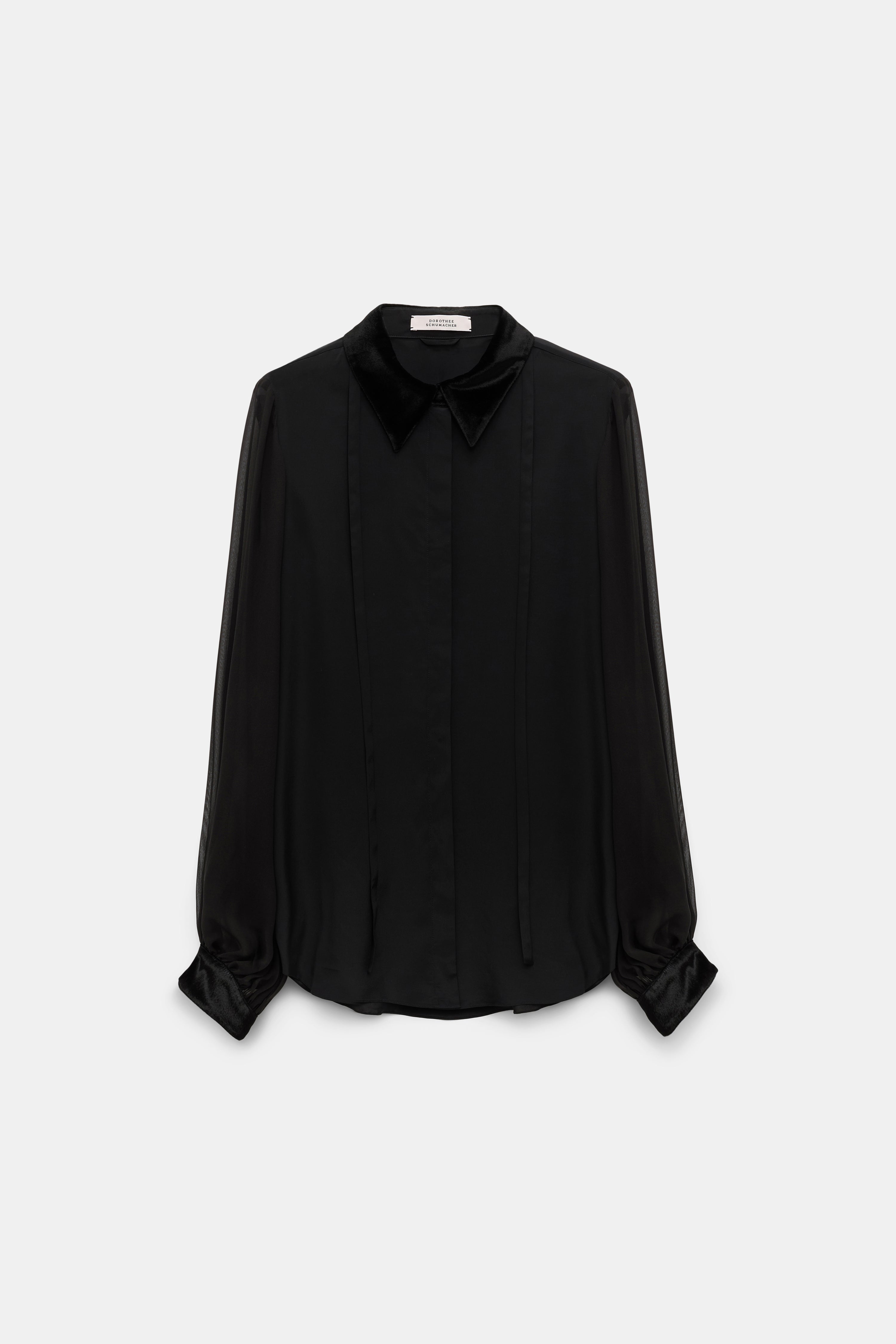 VELVET WHISPER blouse