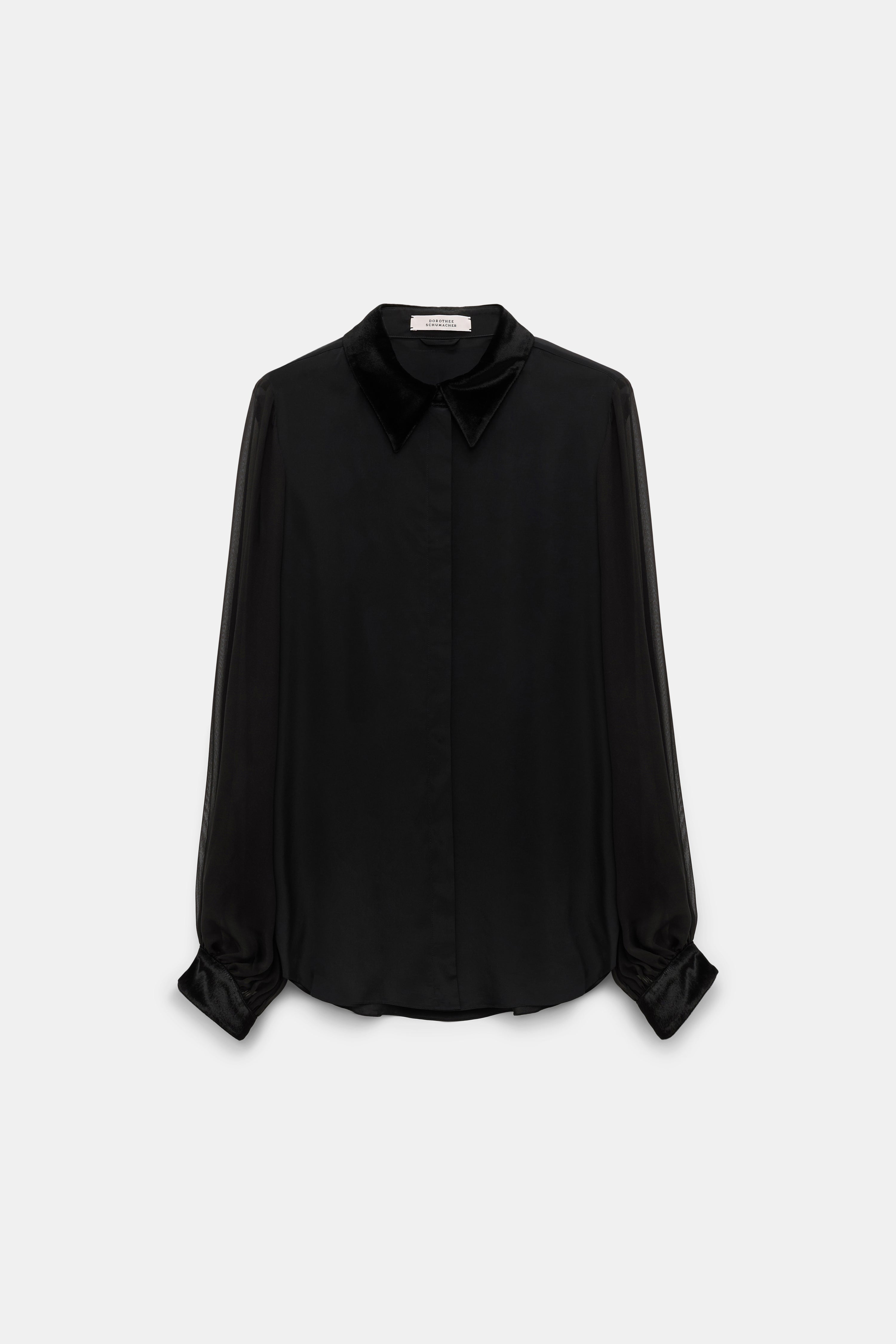 VELVET WHISPER blouse