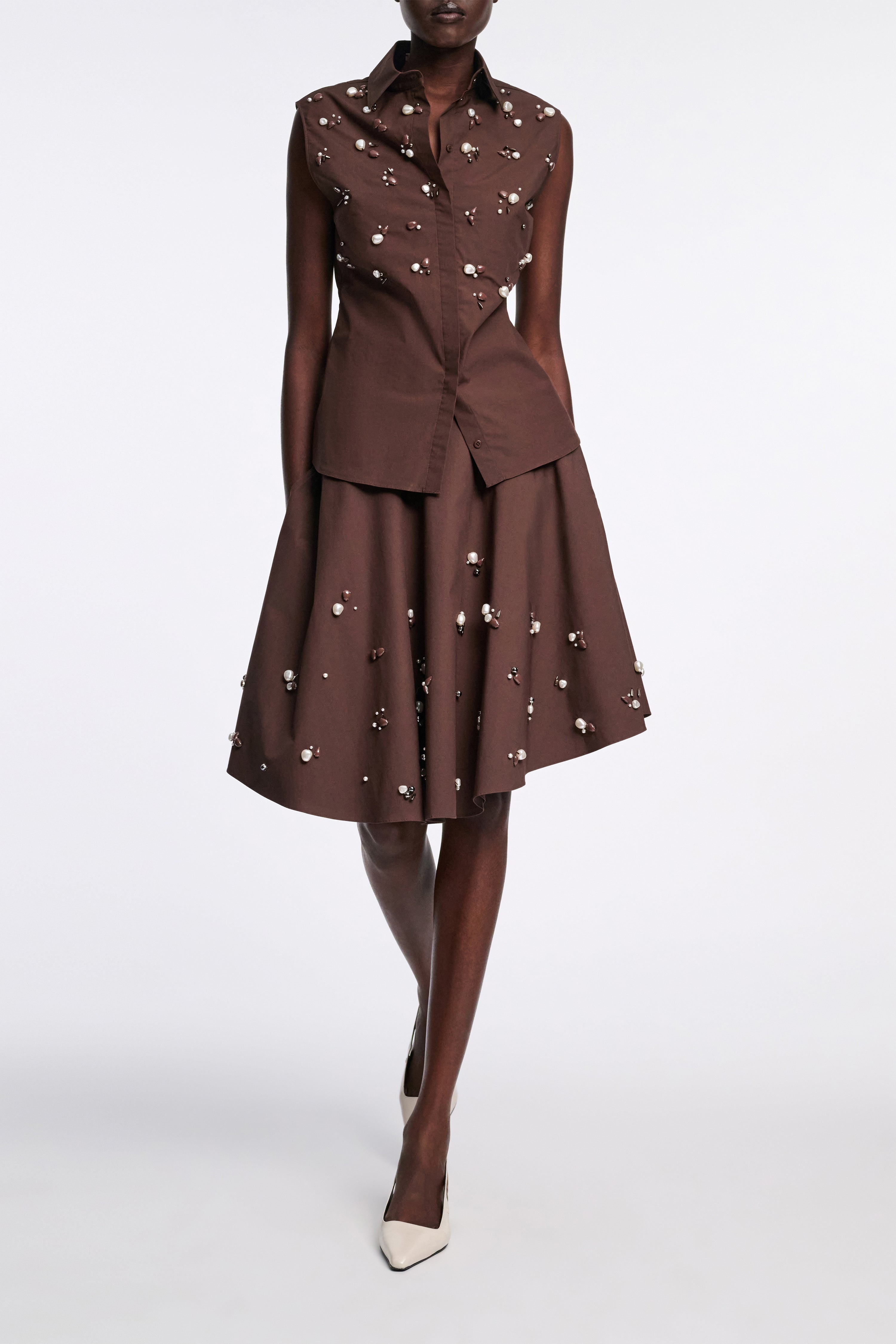 POPLIN POWER skirt