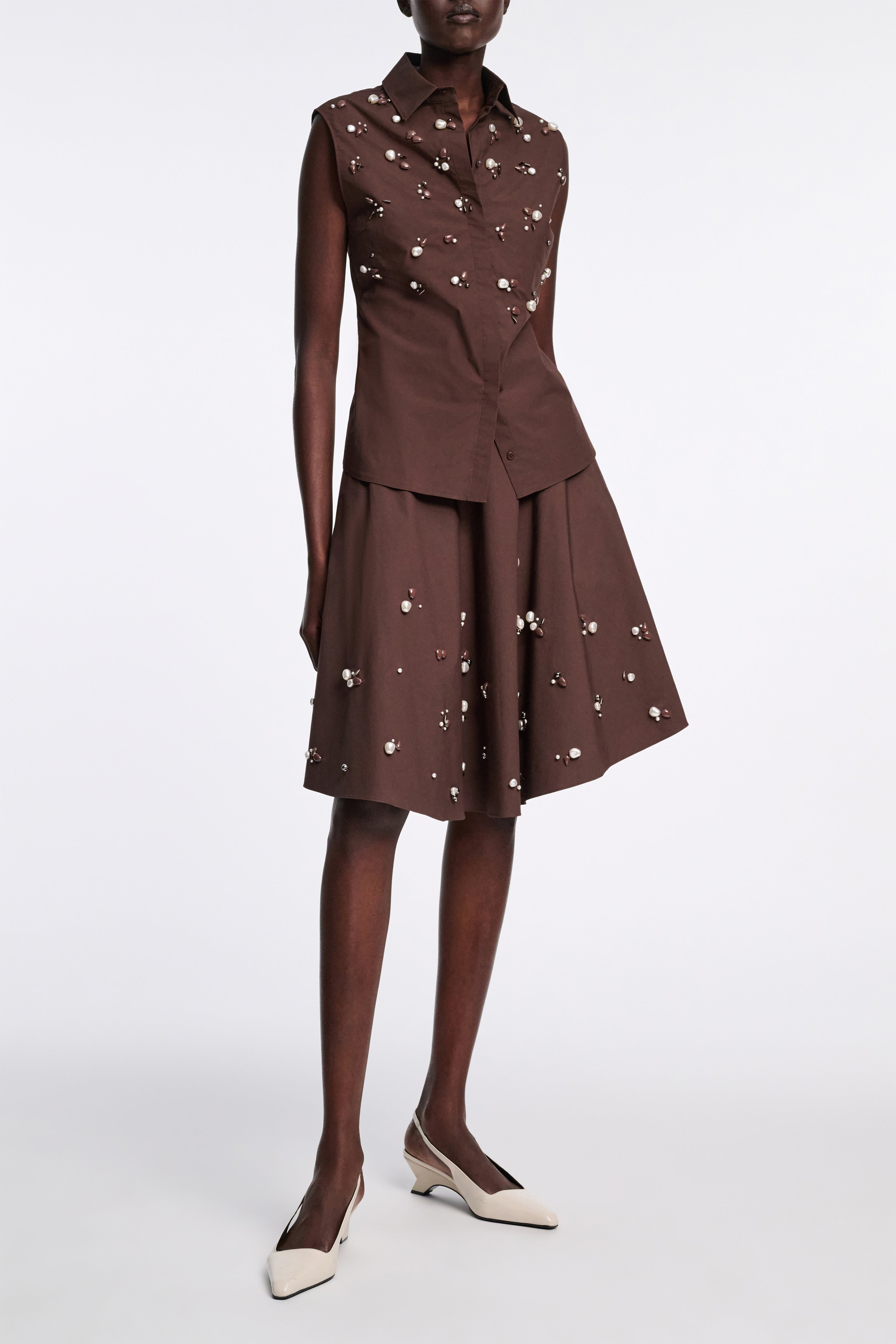 POPLIN POWER skirt