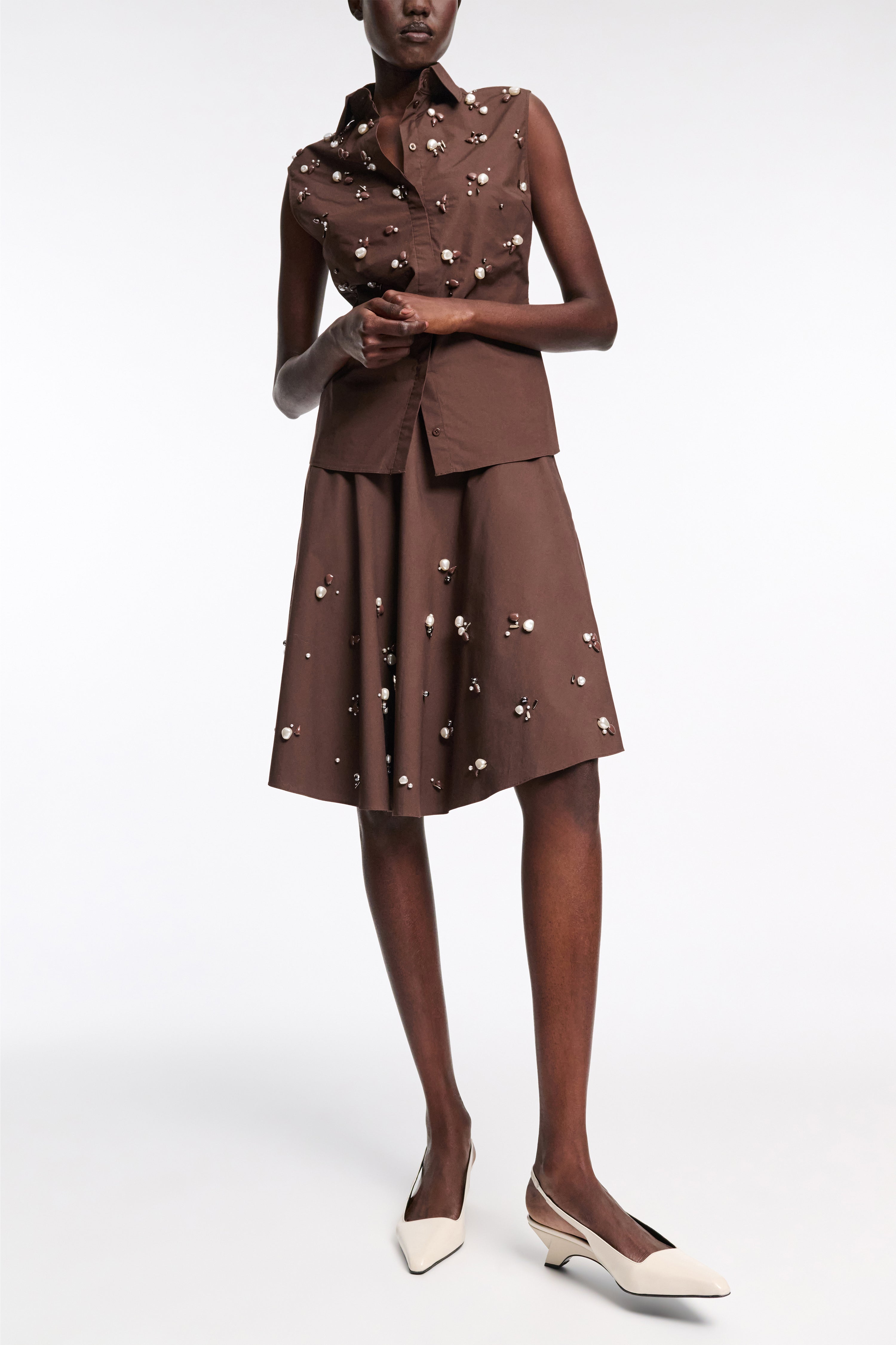 POPLIN POWER skirt