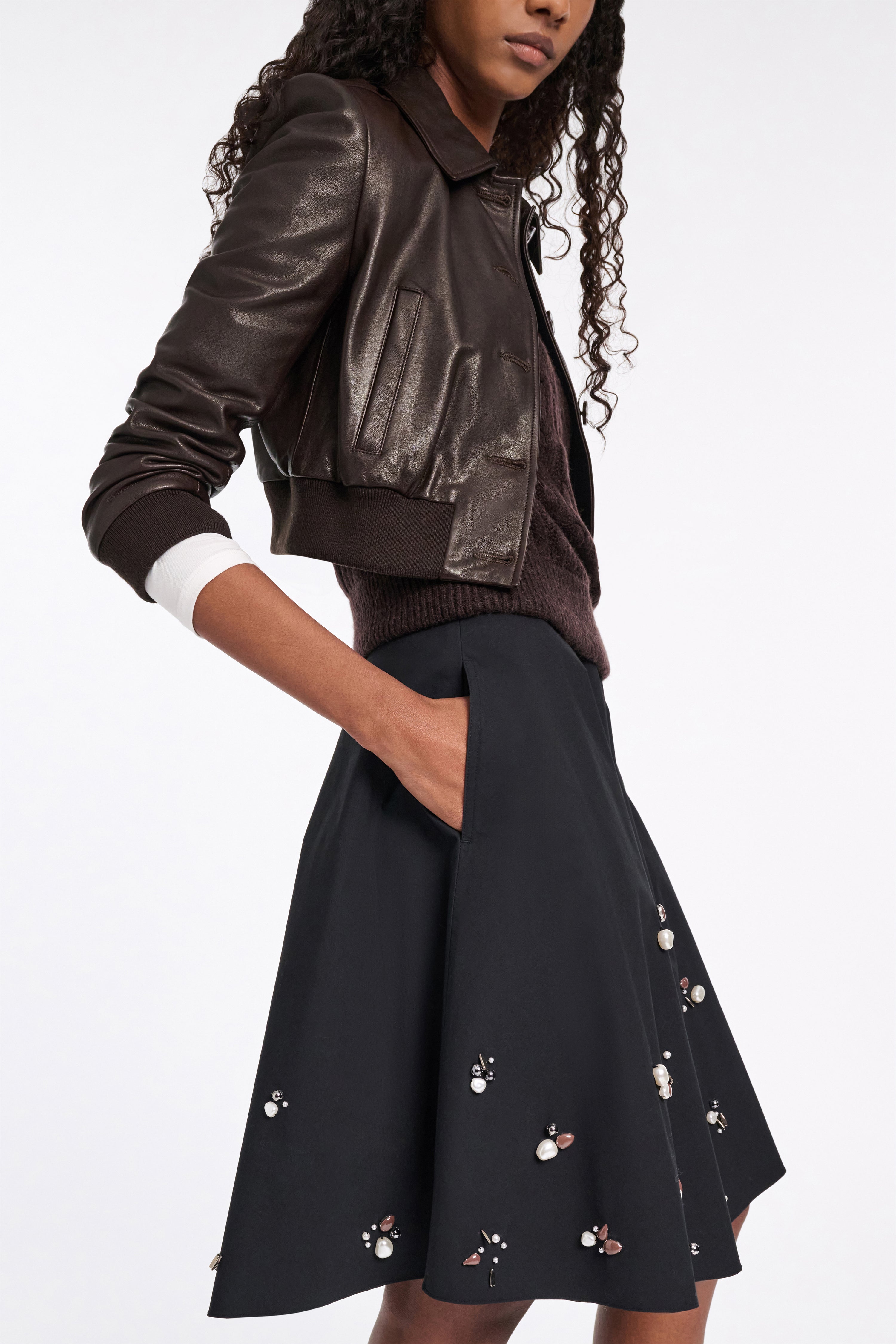 POPLIN POWER skirt