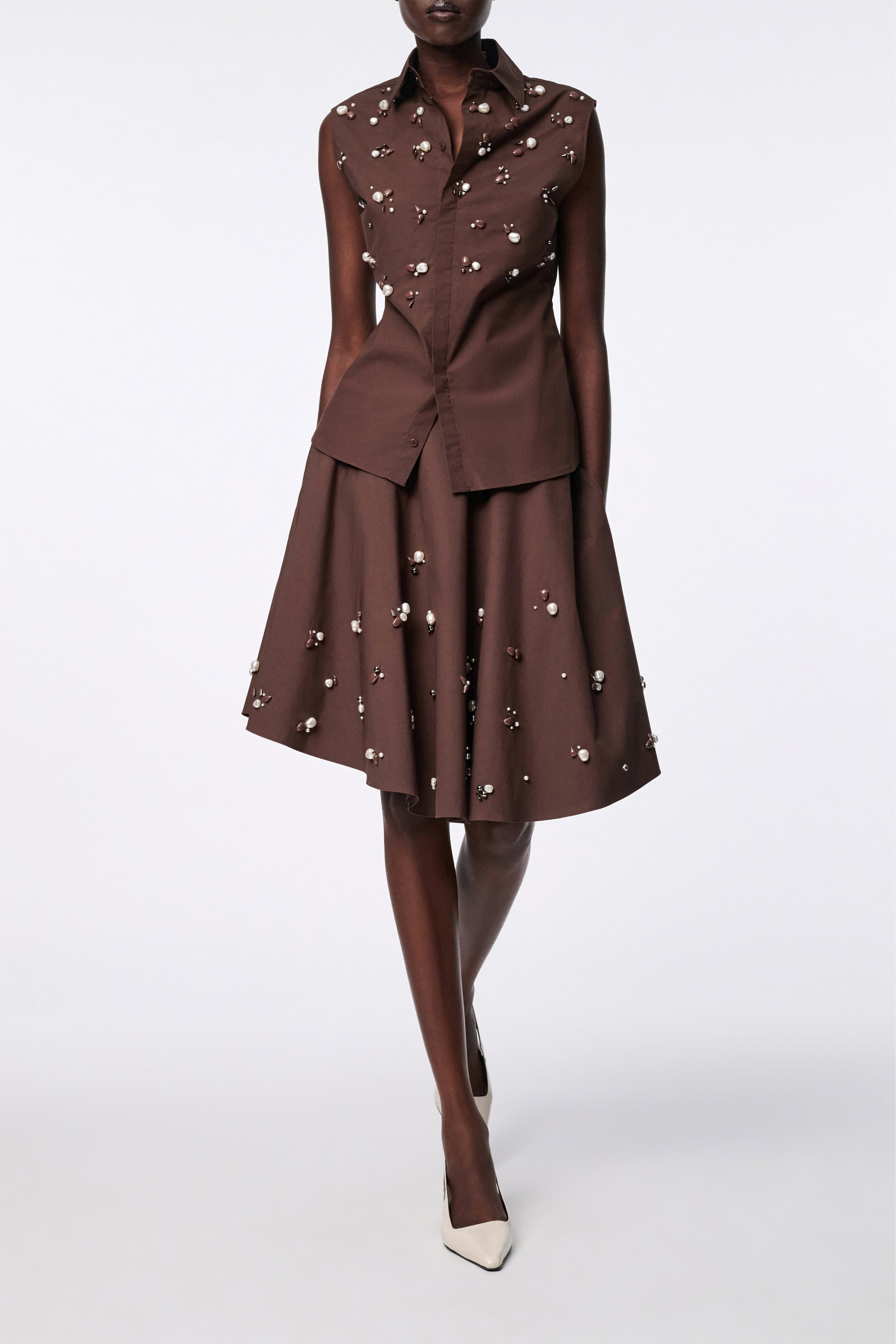 POPLIN POWER blouse
