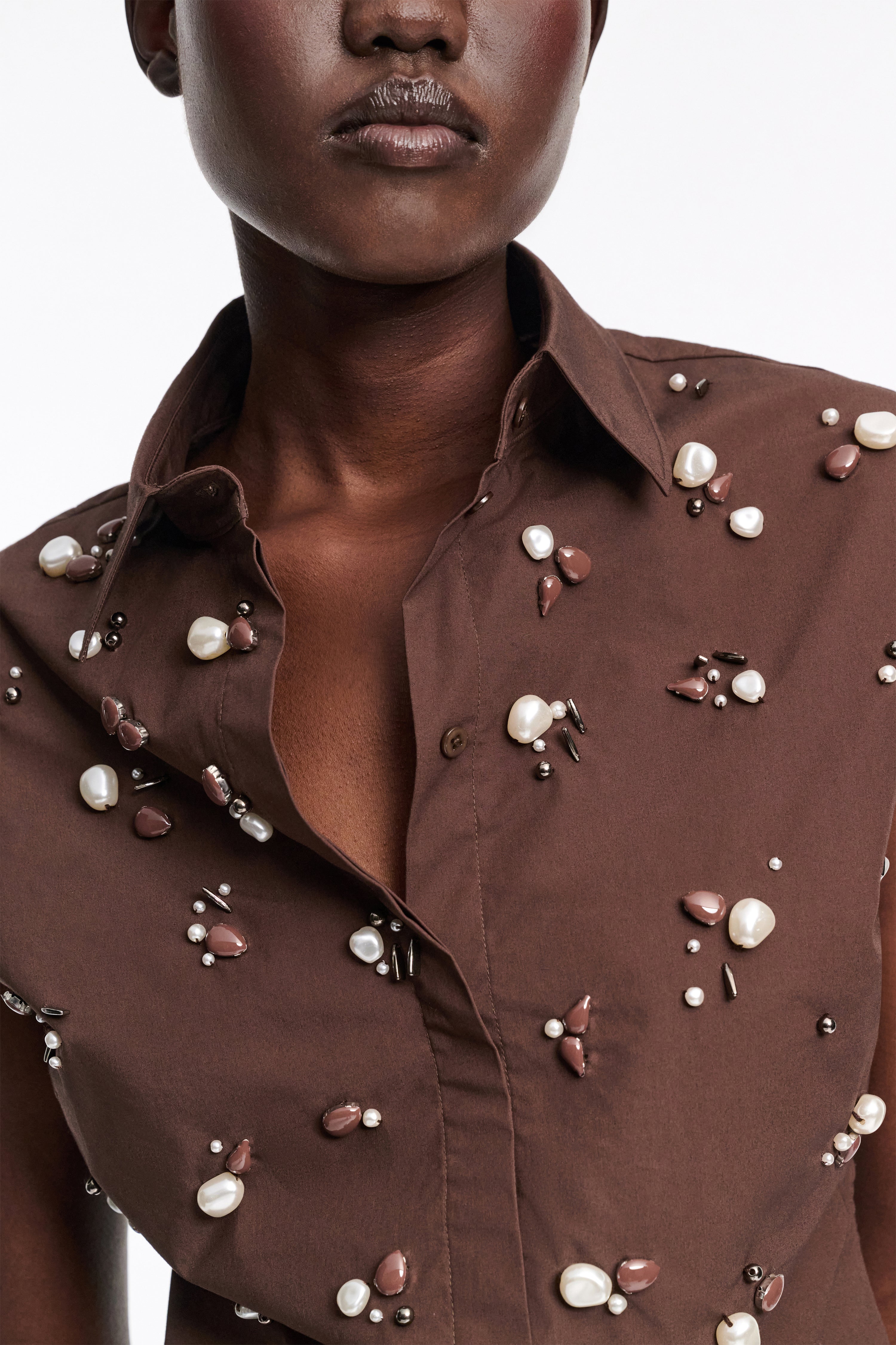 POPLIN POWER blouse
