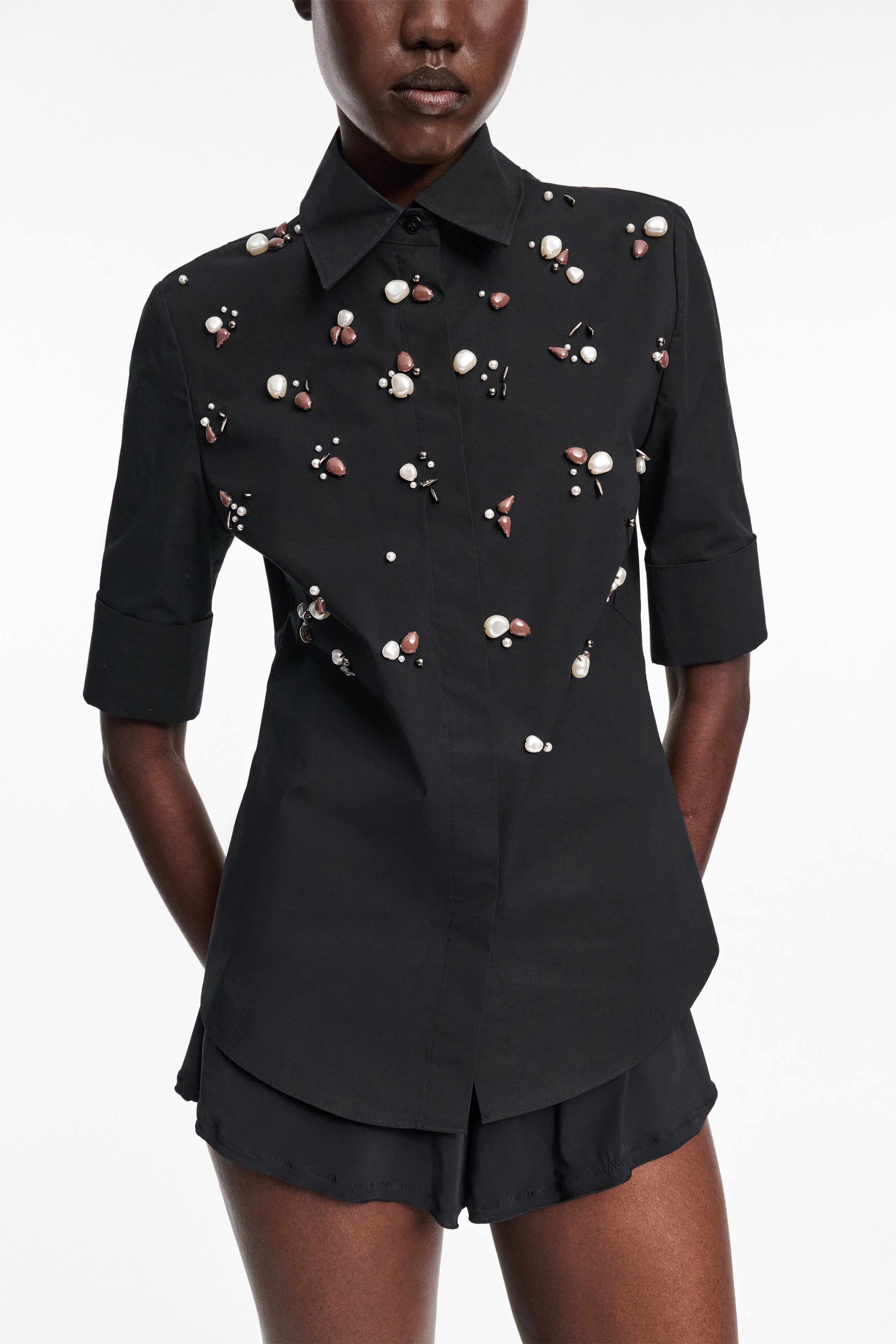 POPLIN POWER blouse