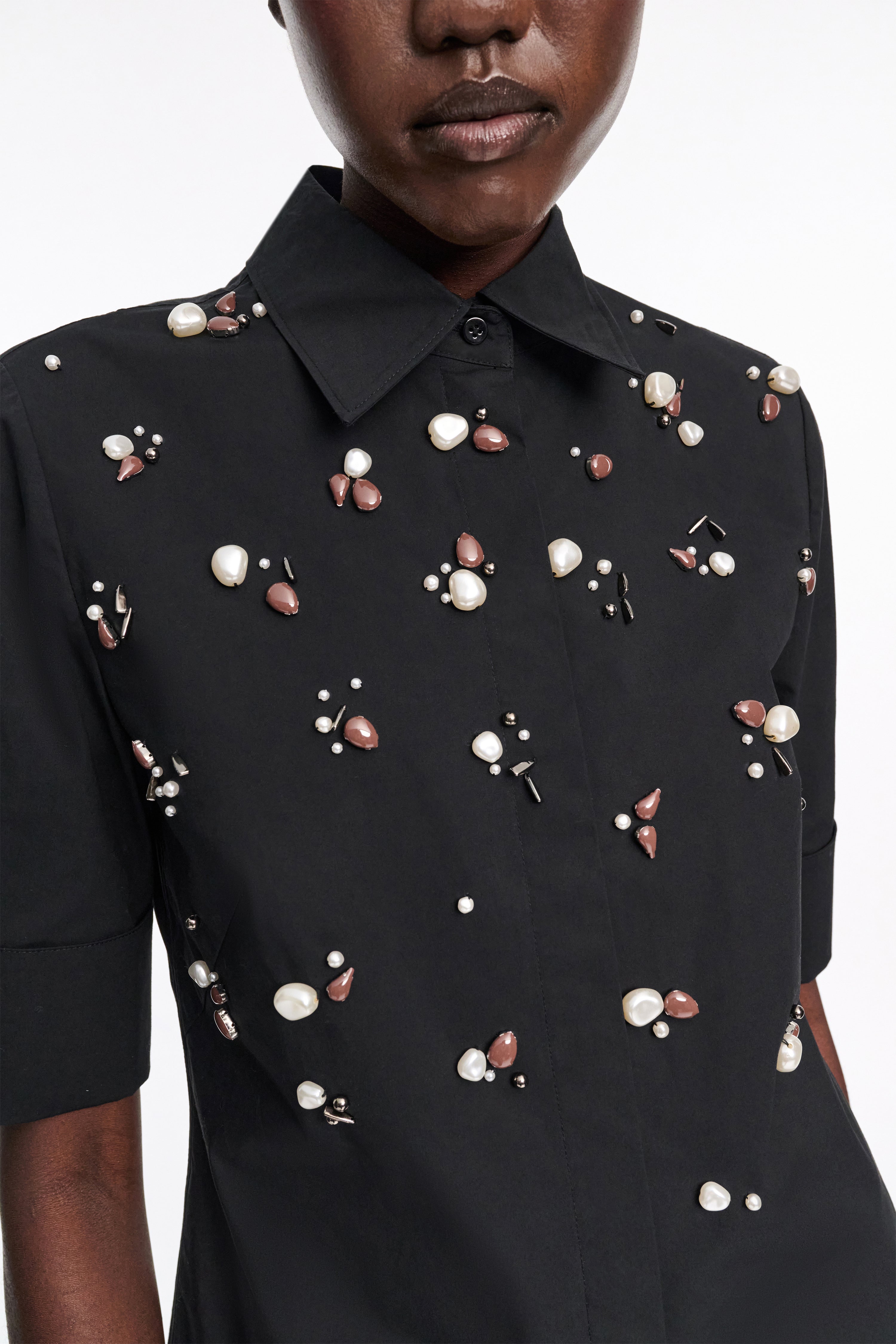 POPLIN POWER blouse