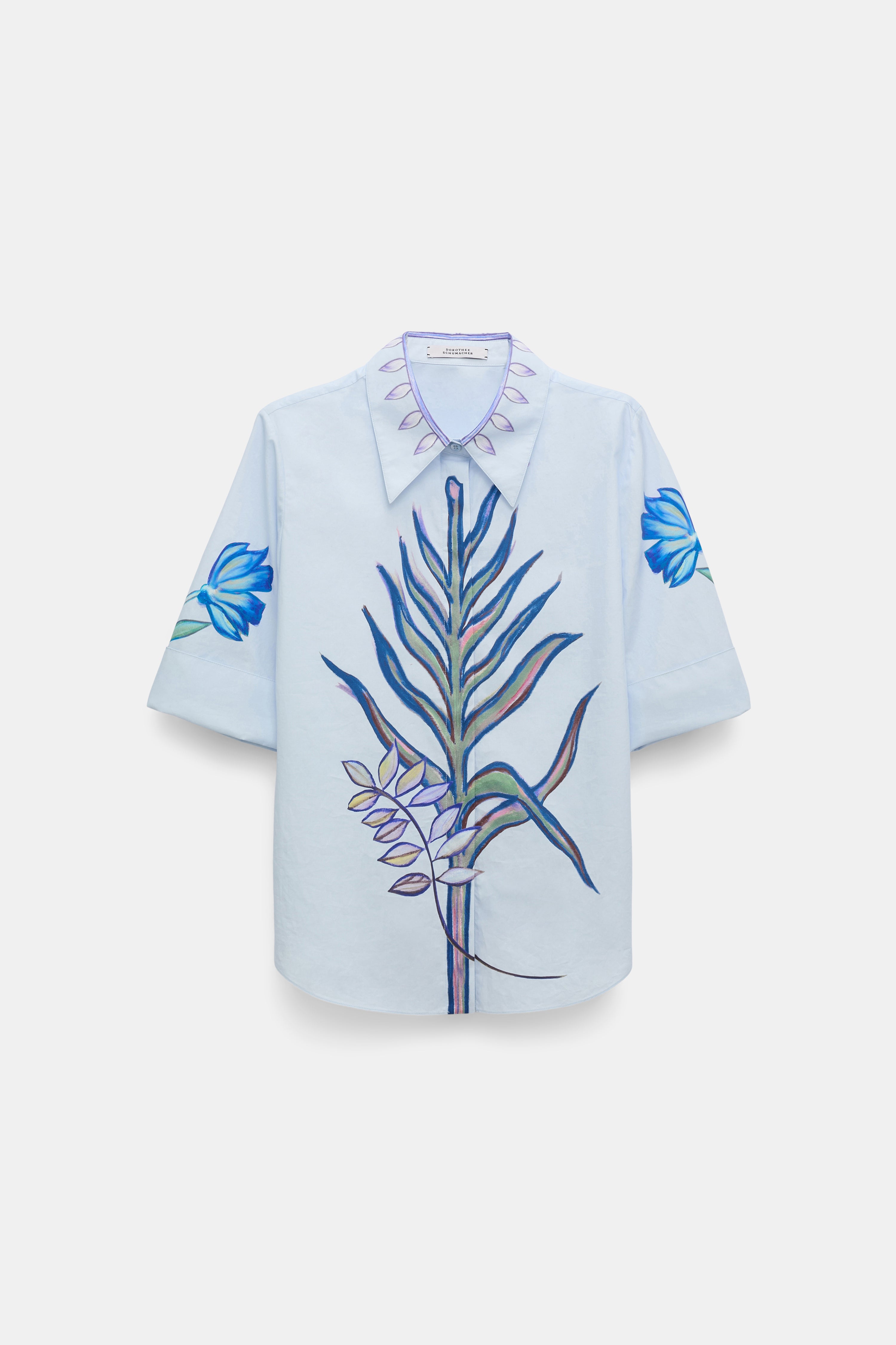 FLORAL EMBRACE blouse