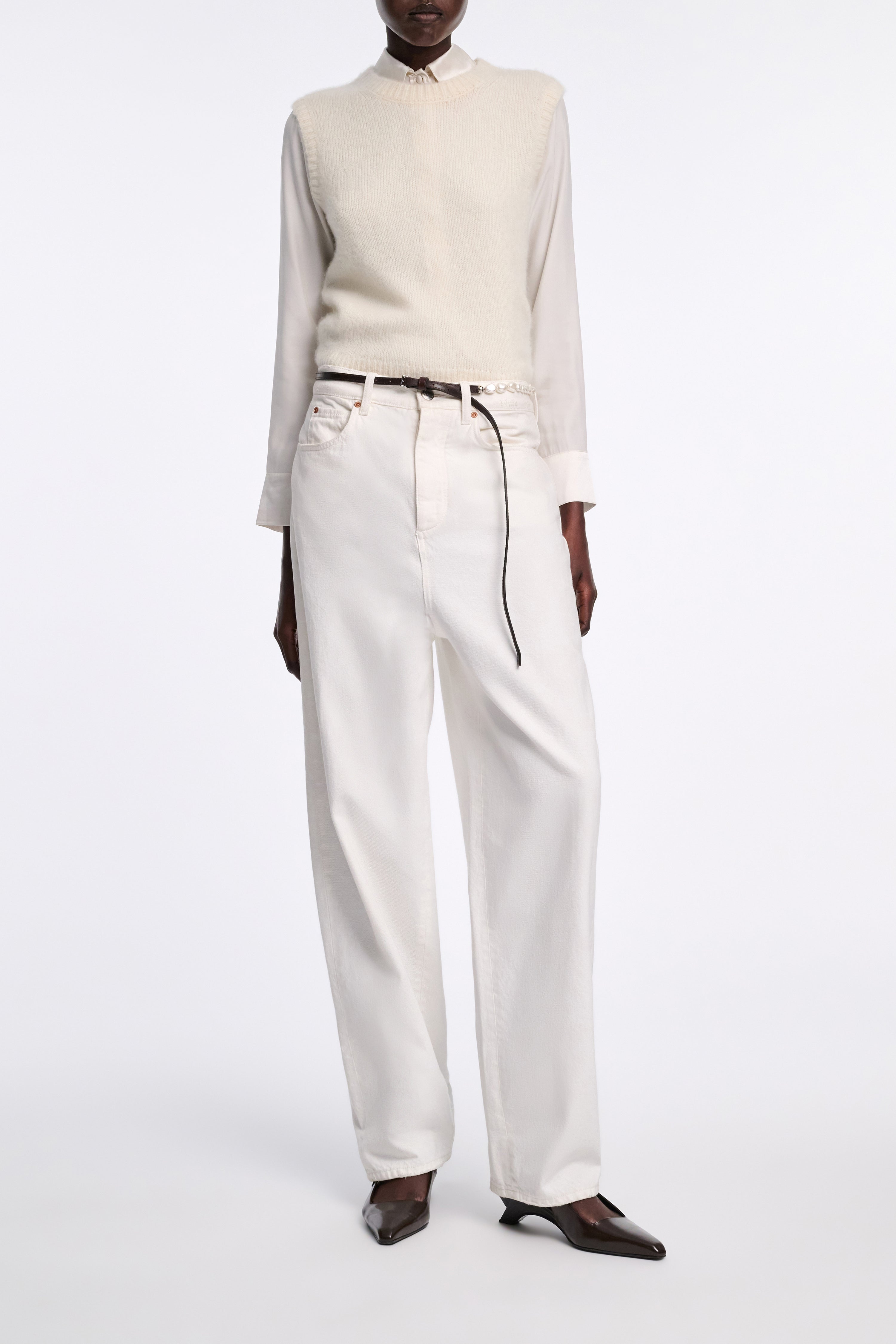 PEARL PERFECTION pearl stud belt