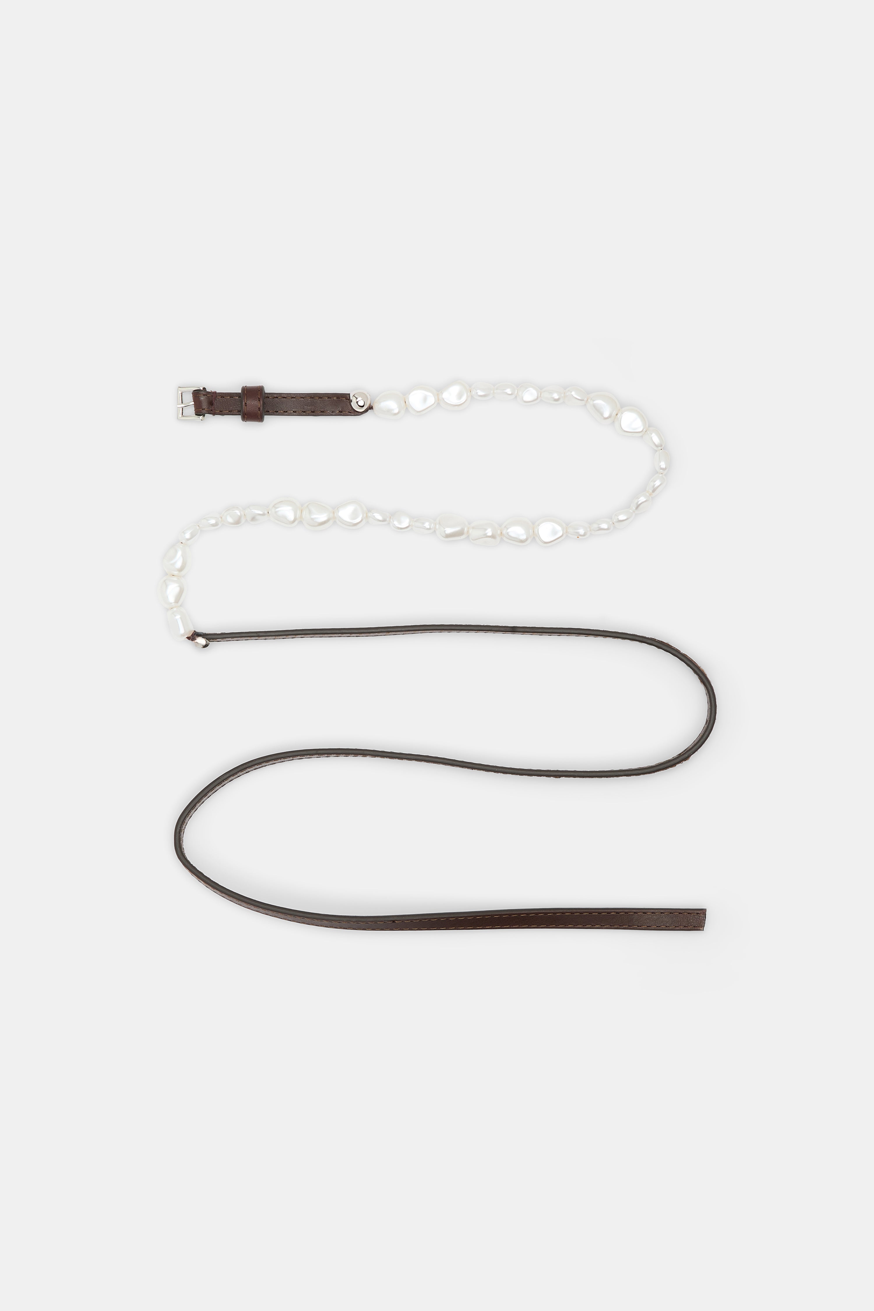 PEARL PERFECTION pearl stud belt