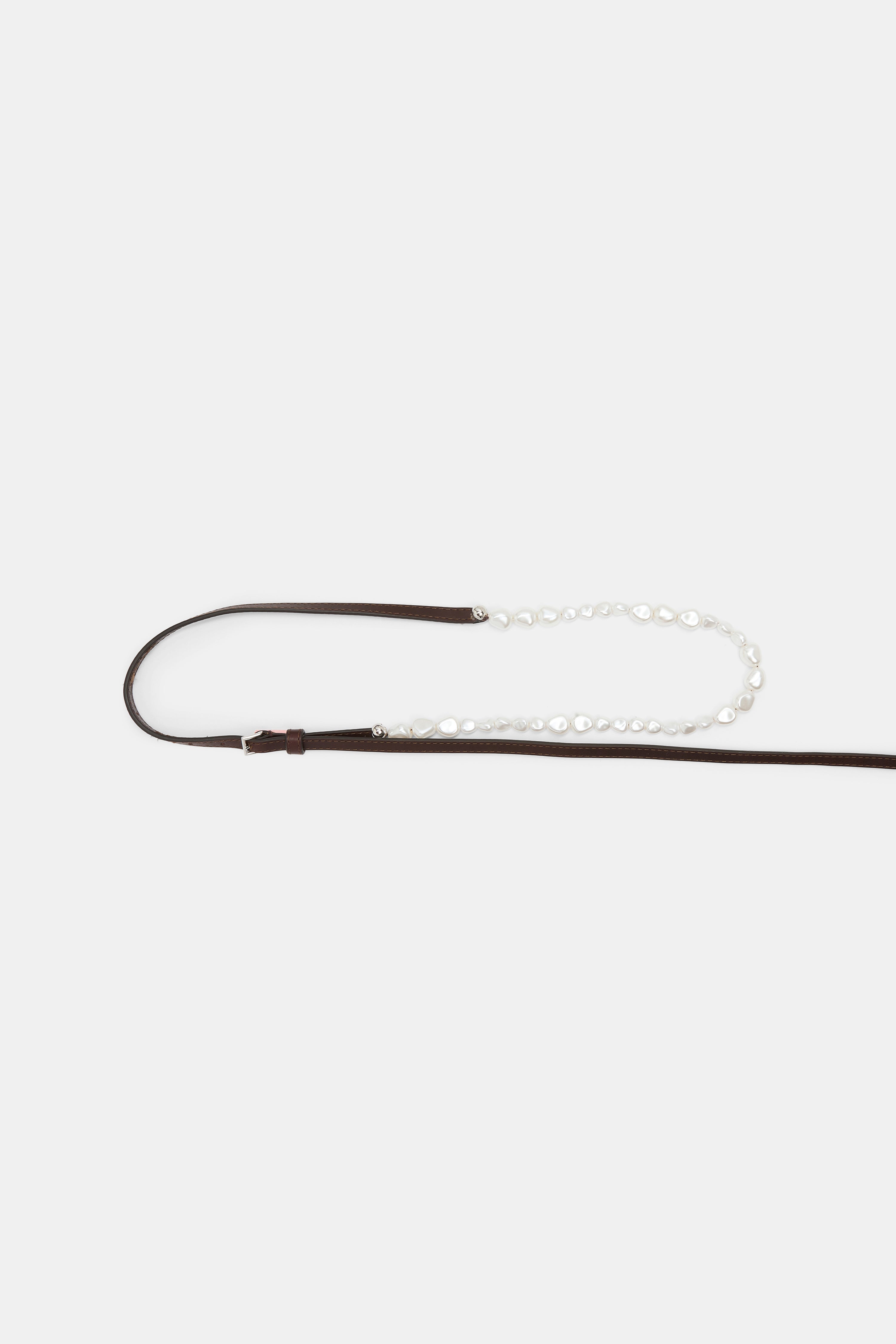 PEARL PERFECTION pearl stud belt