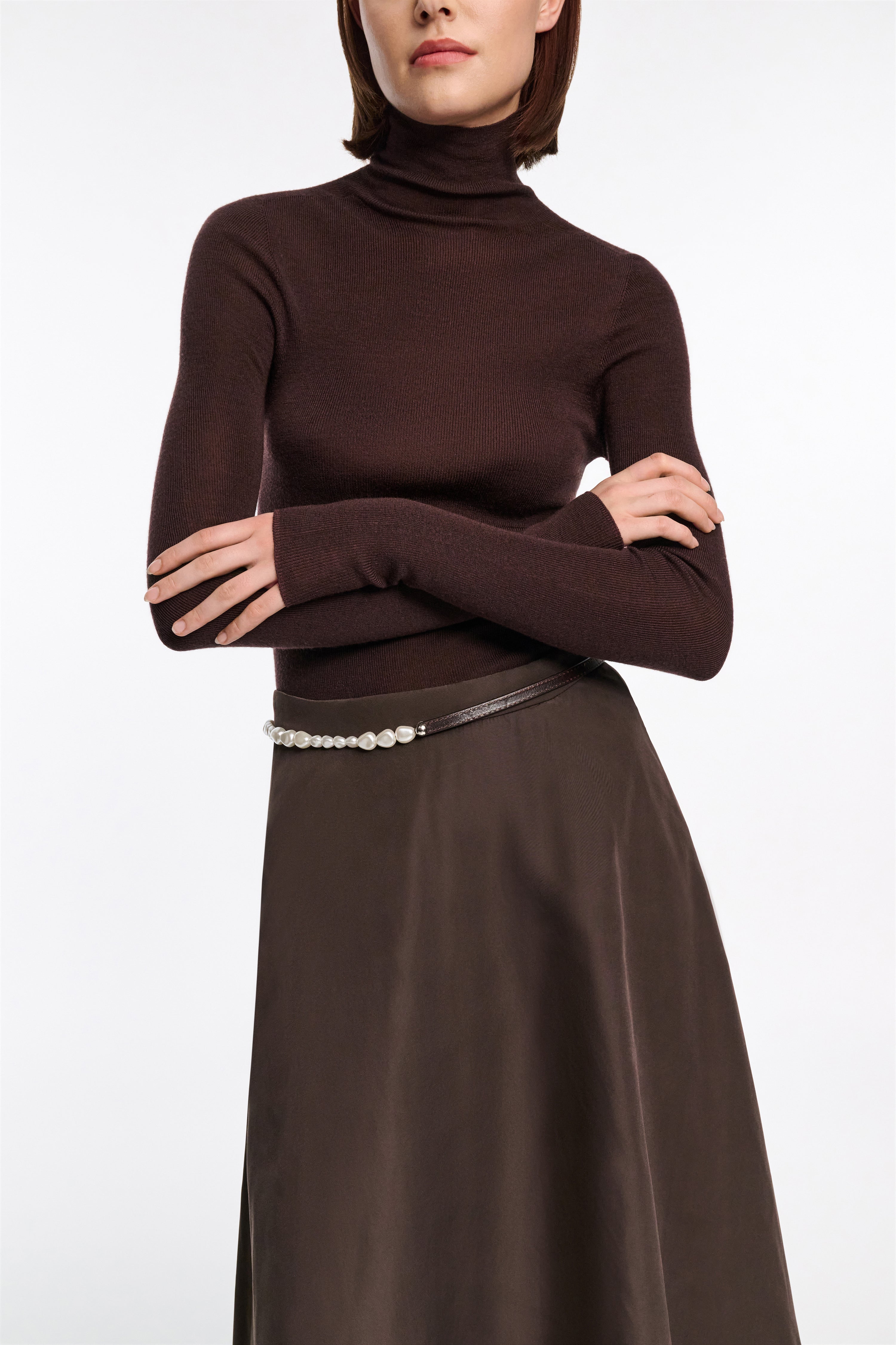PEARL PERFECTION pearl stud belt