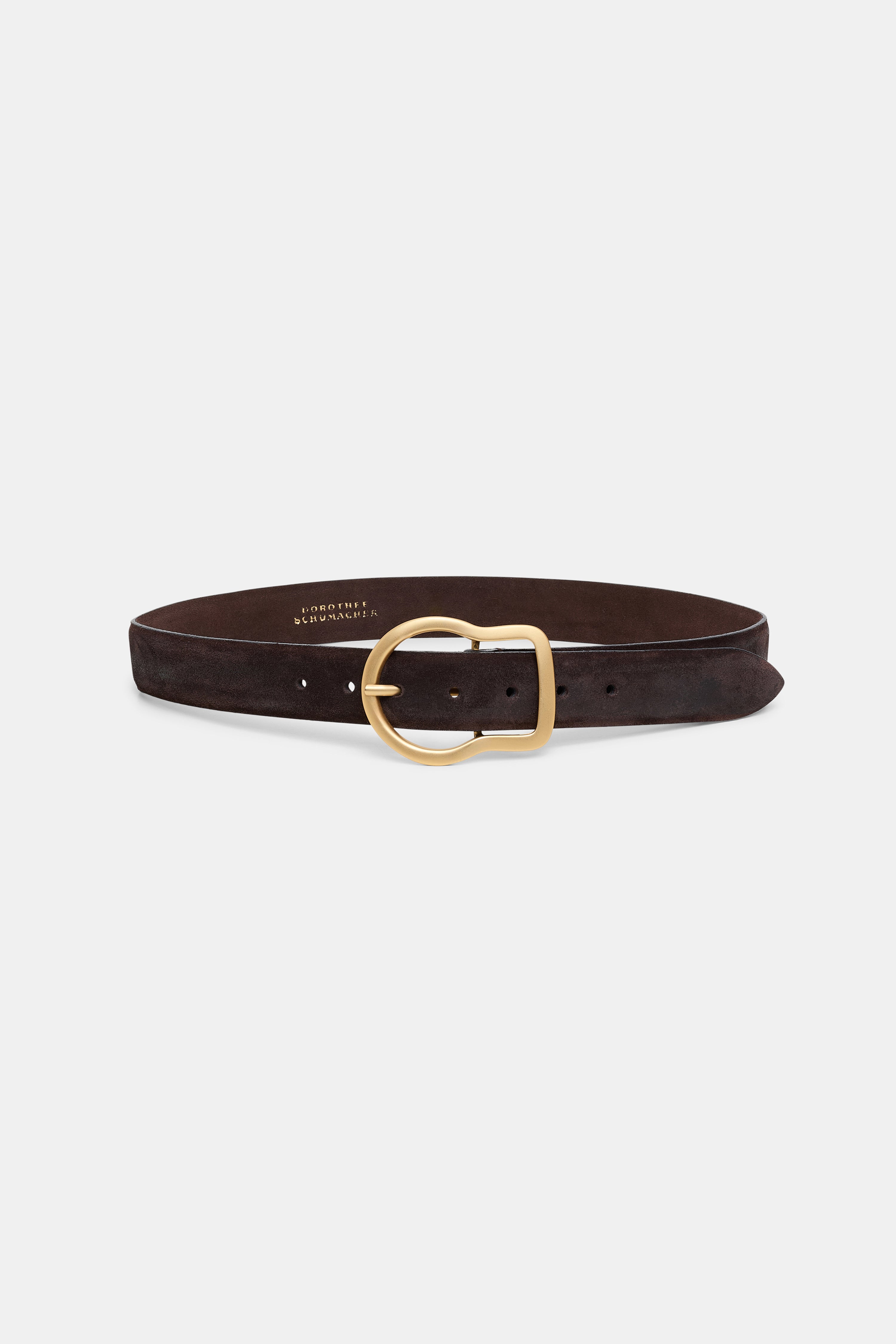 SUEDE SOFTNESS 4cm Belt