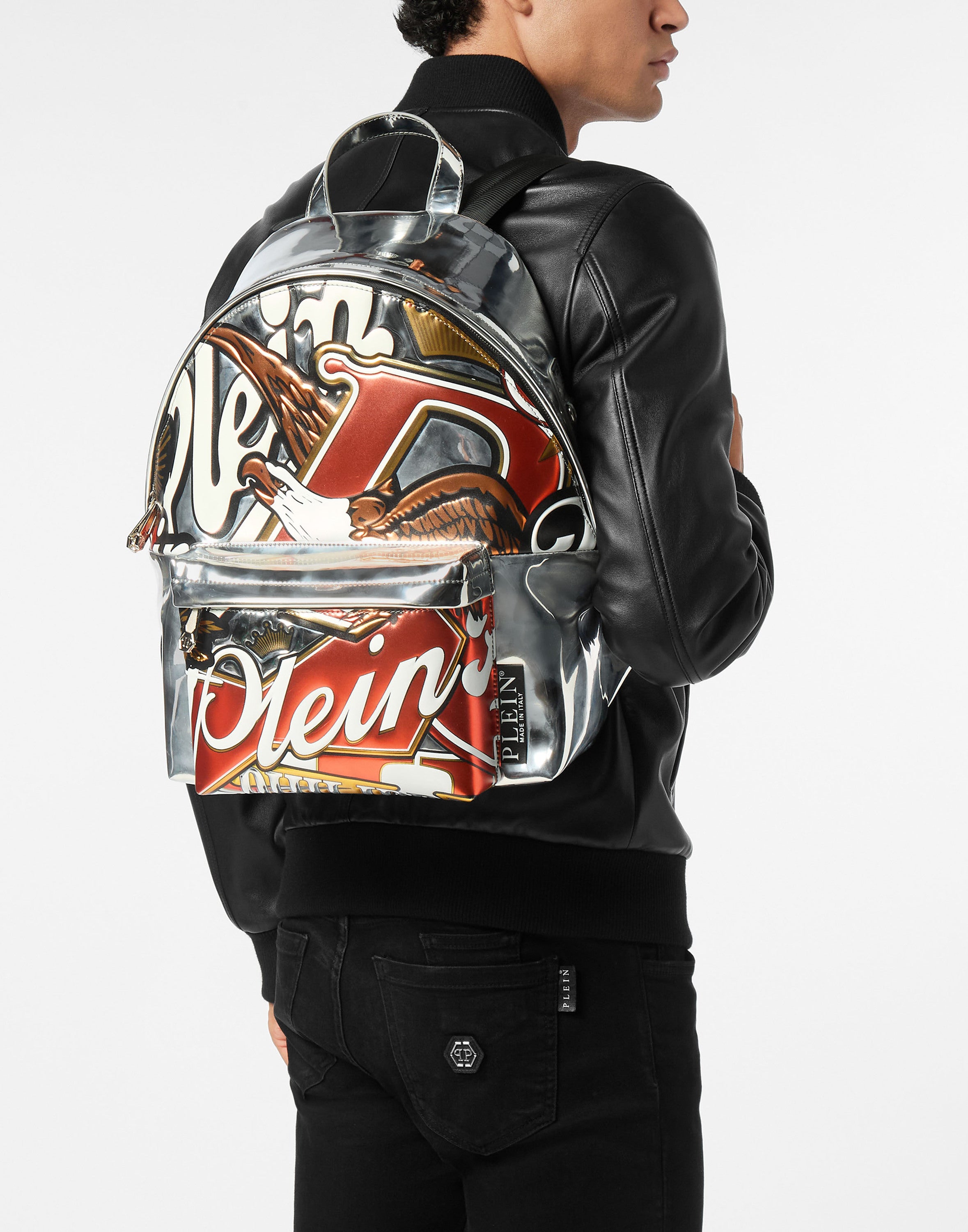 Embossed Backpack 3D Plein