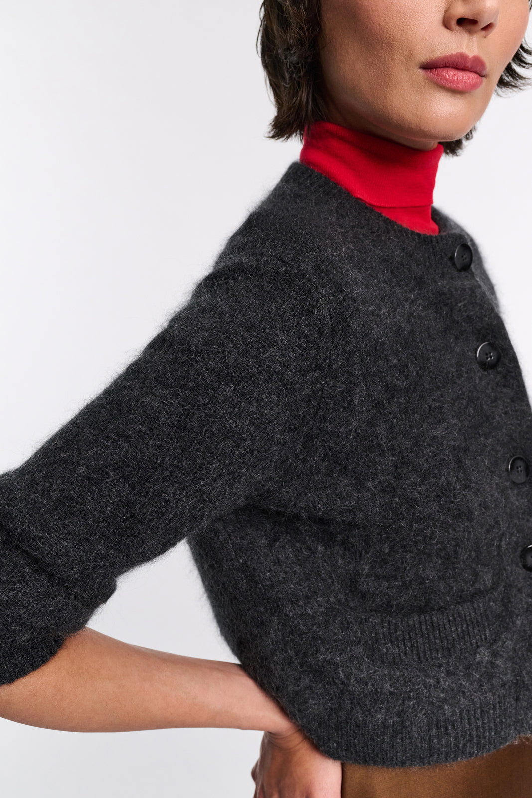 FLUFFY STATEMENTS cardigan