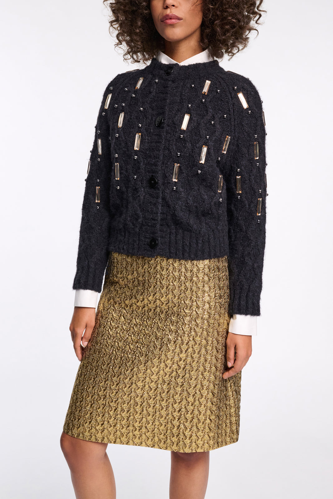 COZY DIAMONDS cardigan