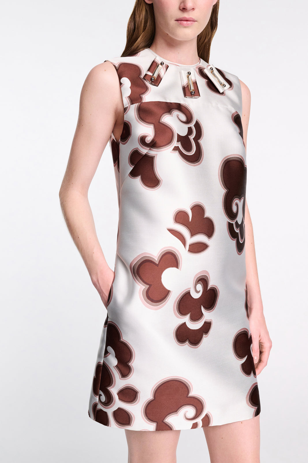 FLORAL STATEMENT dress