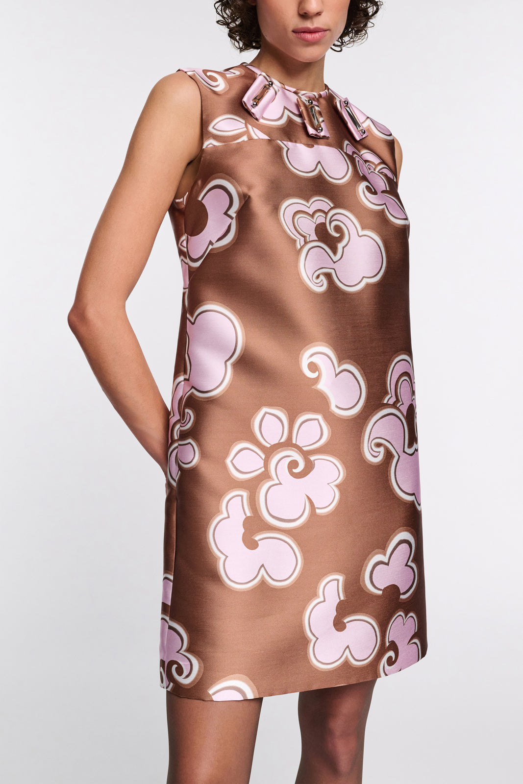 FLORAL STATEMENT dress