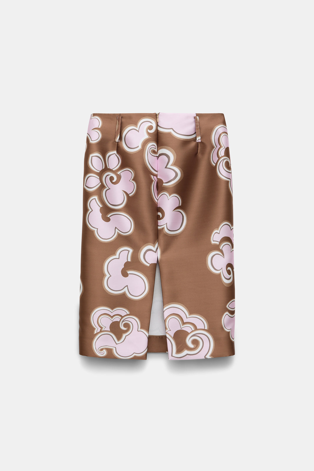 FLORAL STATEMENT skirt