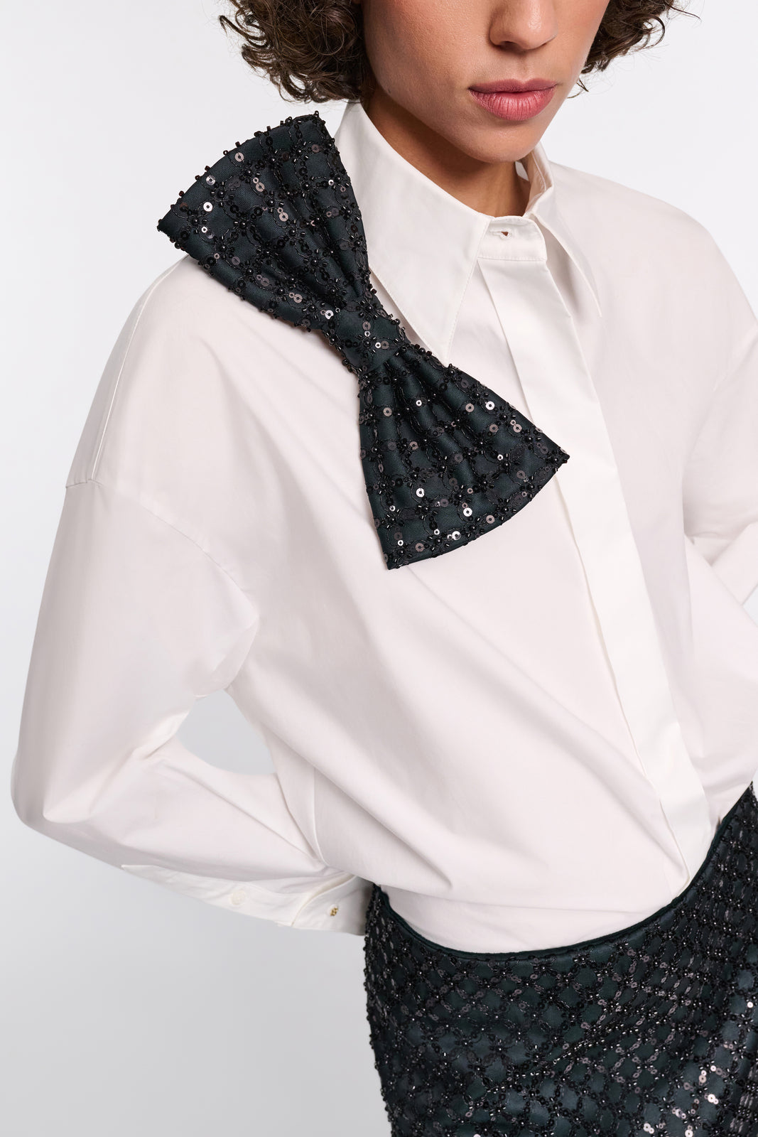 POPLIN POWER blouse