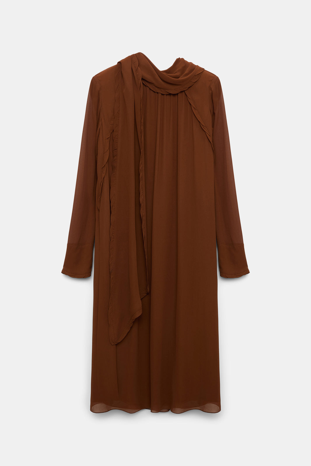 SHEER TWIST dress