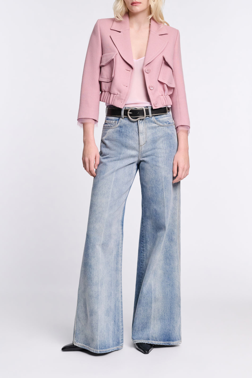 SHEER TWIST top