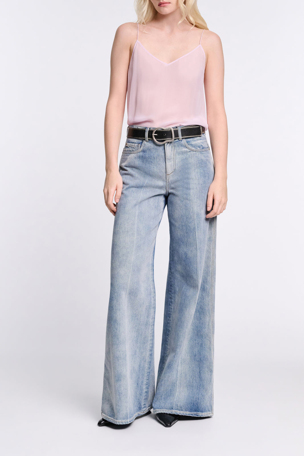 SHEER TWIST top
