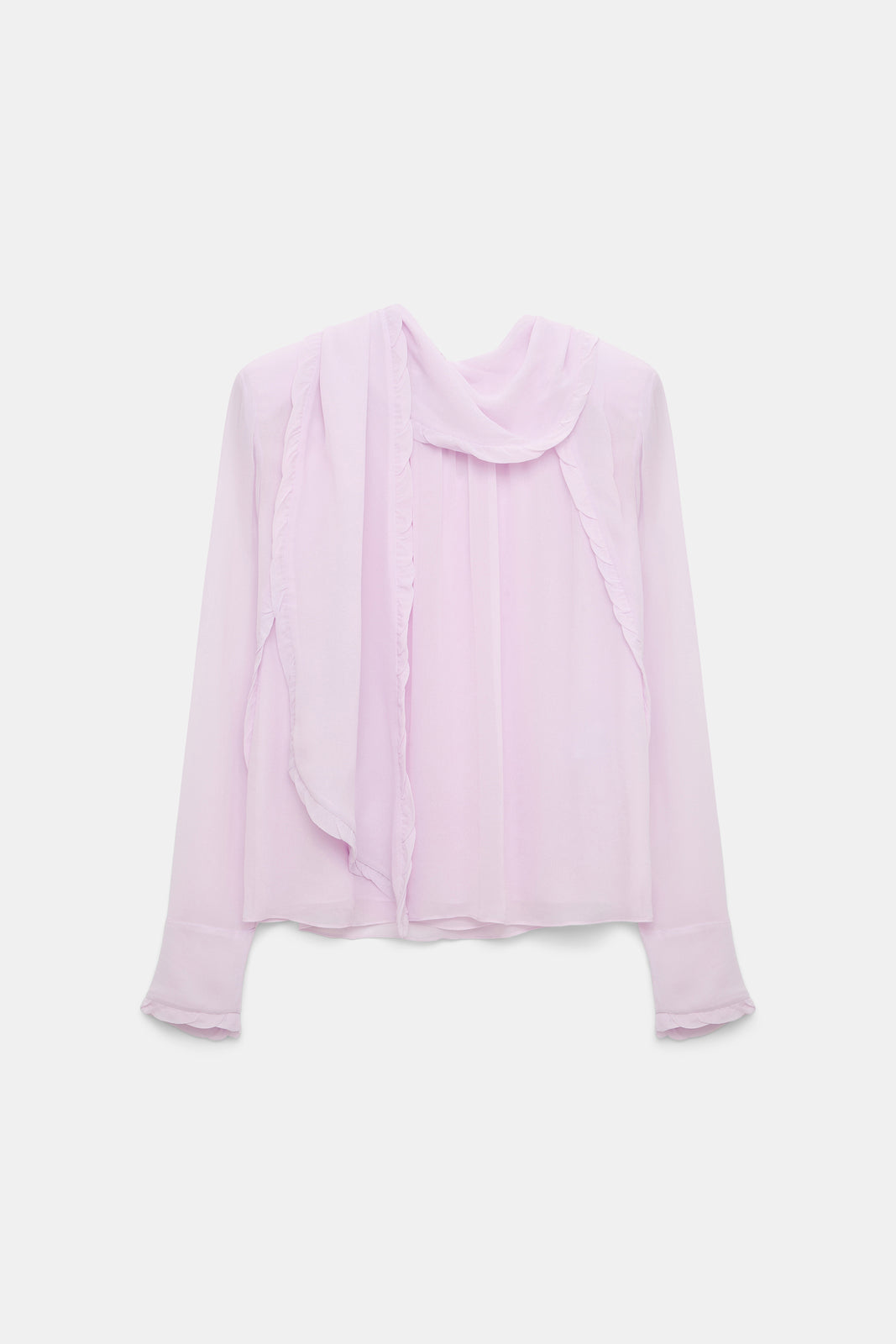 SHEER TWIST blouse