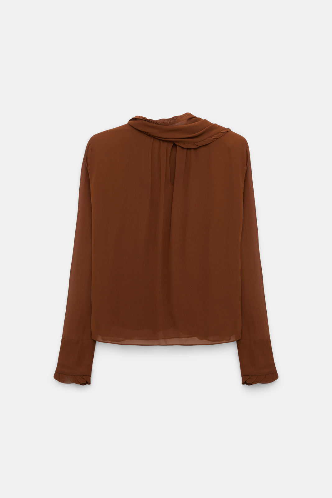 SHEER TWIST blouse