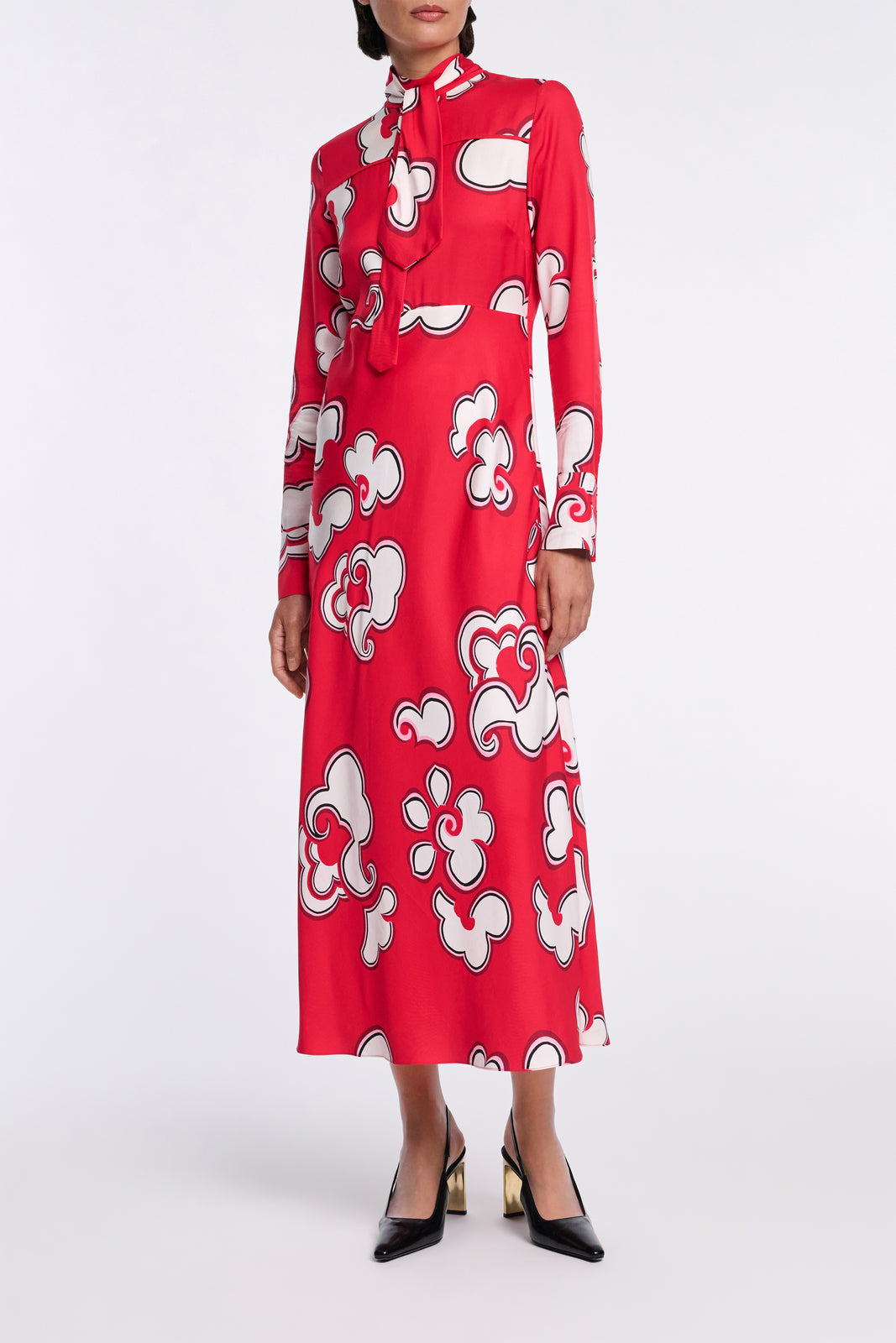 SOFT FLORALS dress