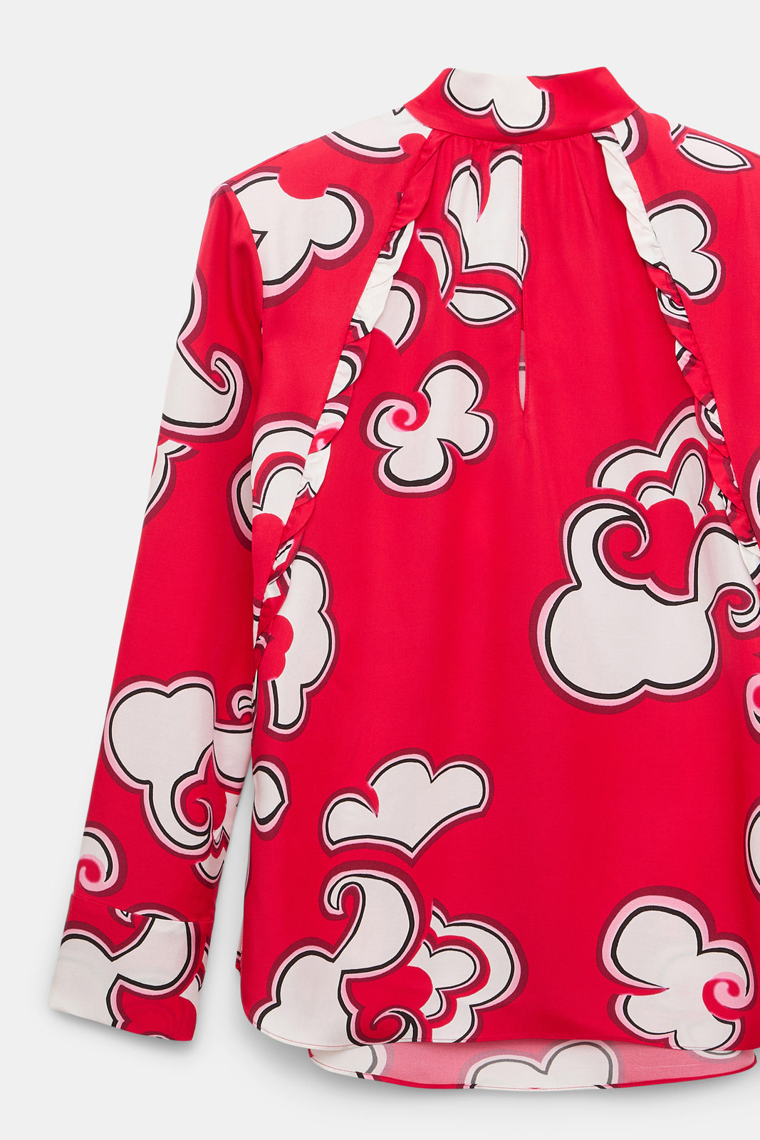 SOFT FLORALS blouse
