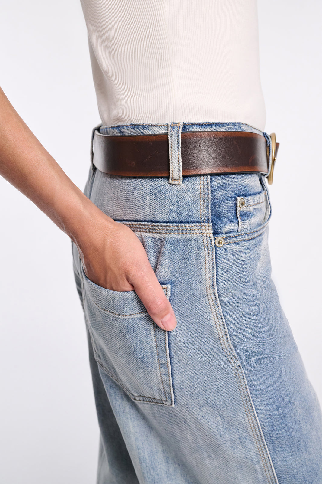 VINTAGE ESSENCE 4cm belt