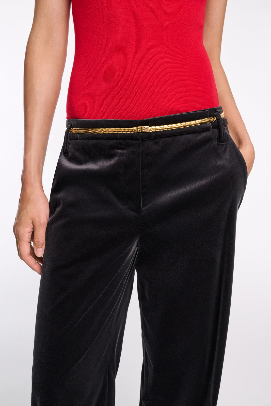 CHAINED REACTION snake chain belt