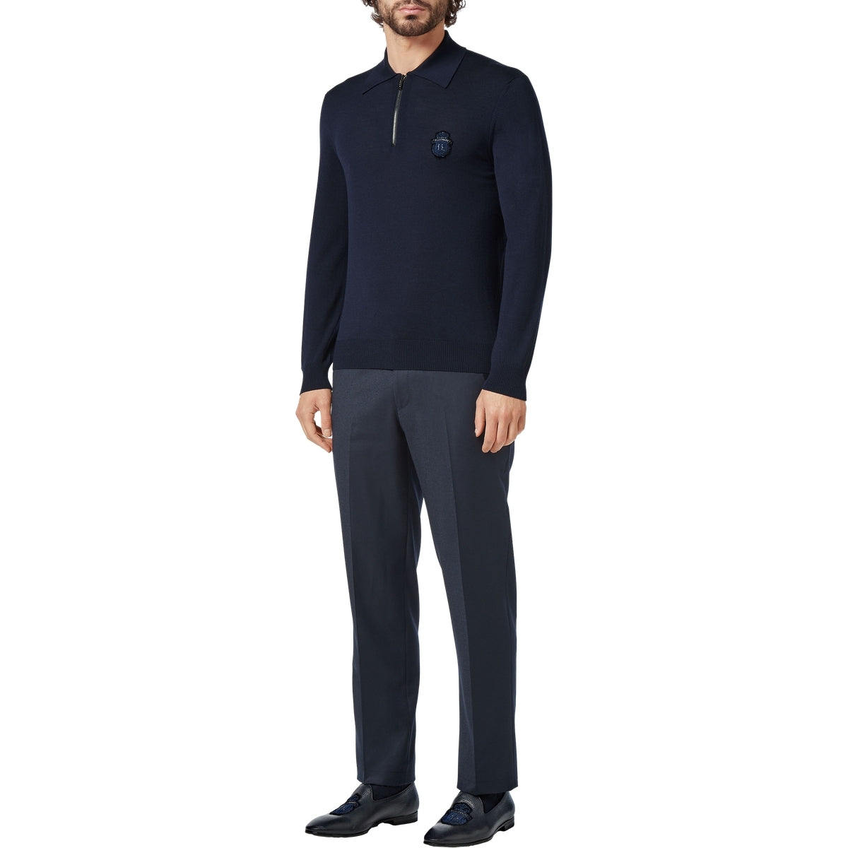 Zip-up Pullover CREST