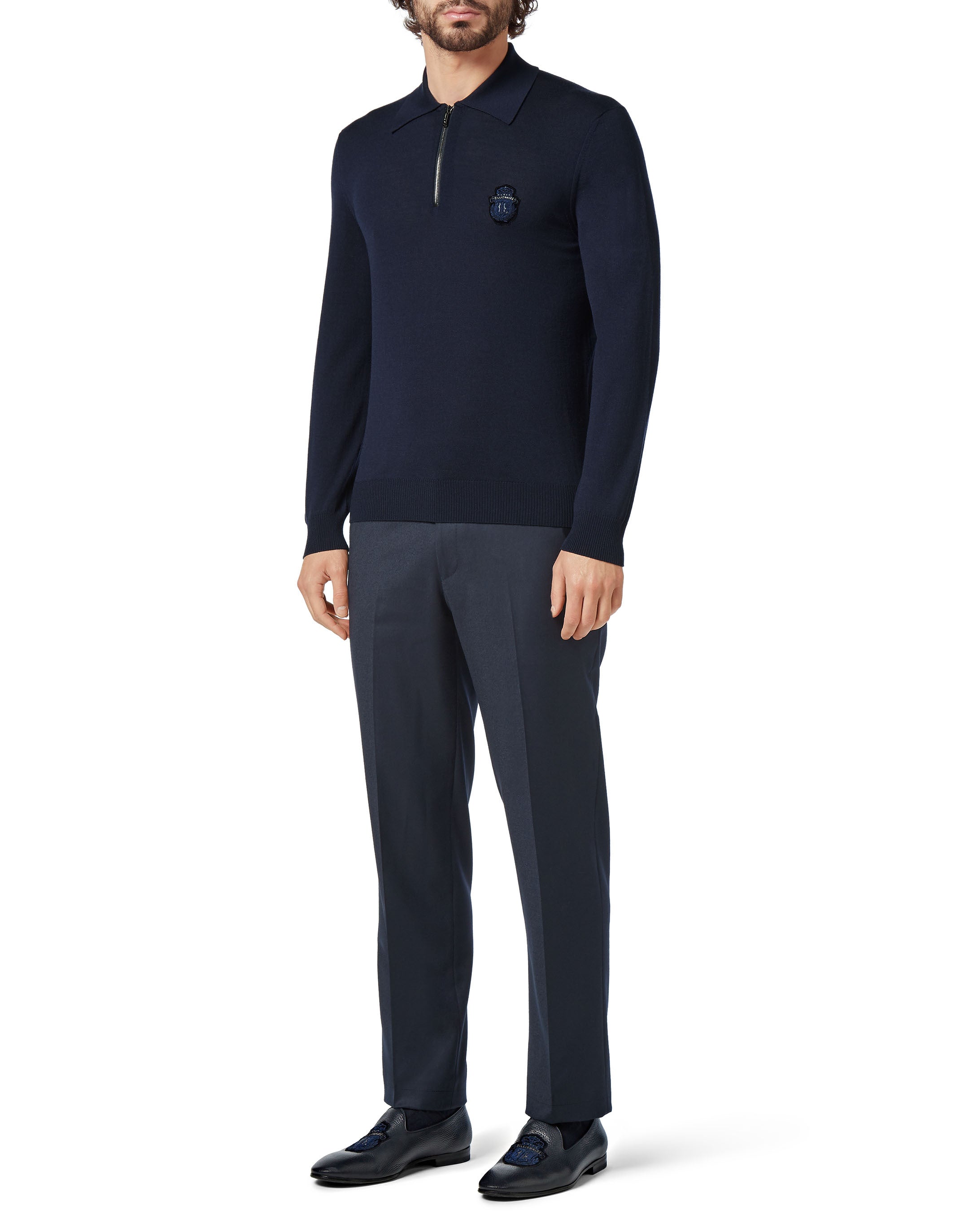 Zip-up Pullover CREST