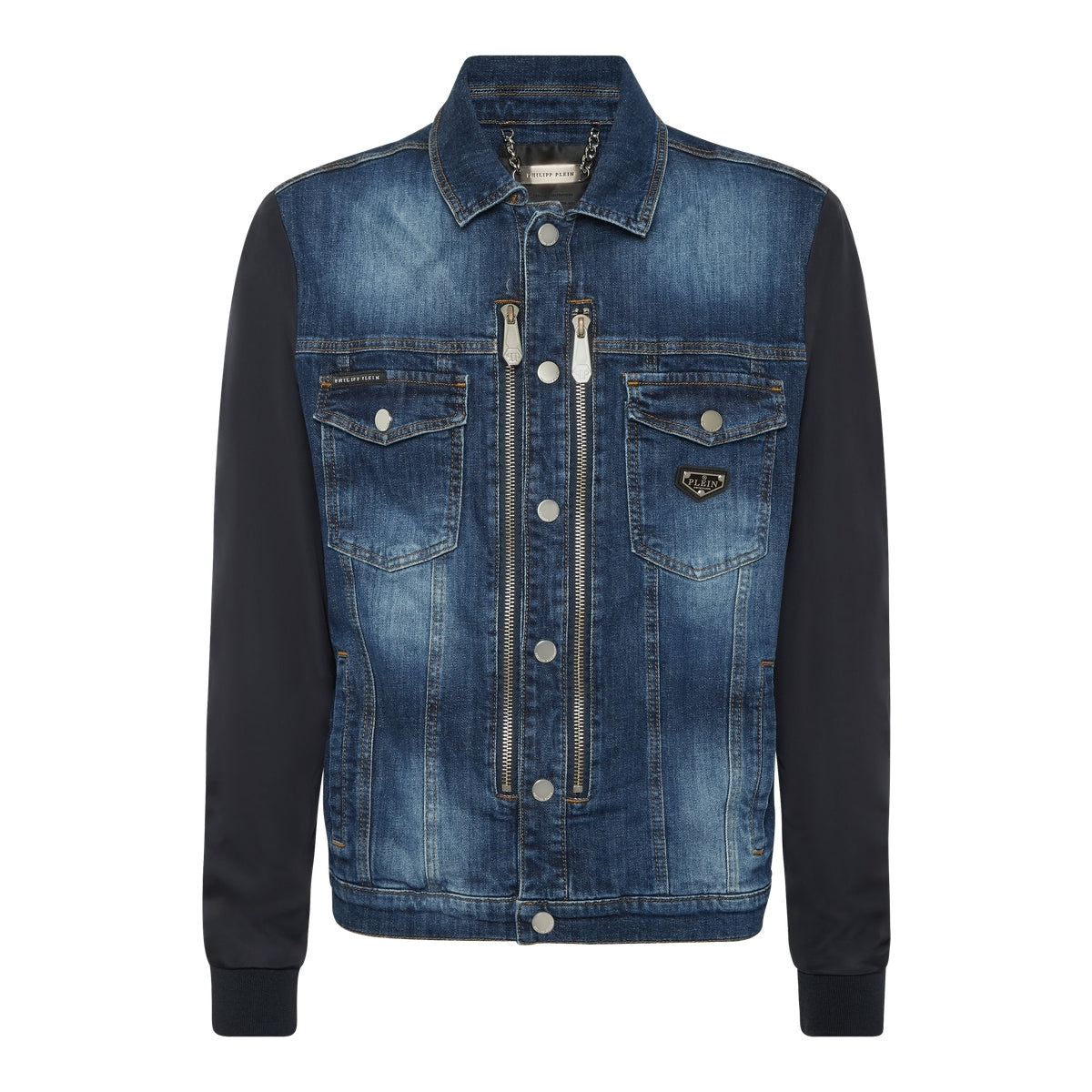 Composed Denim Zip Jacket College