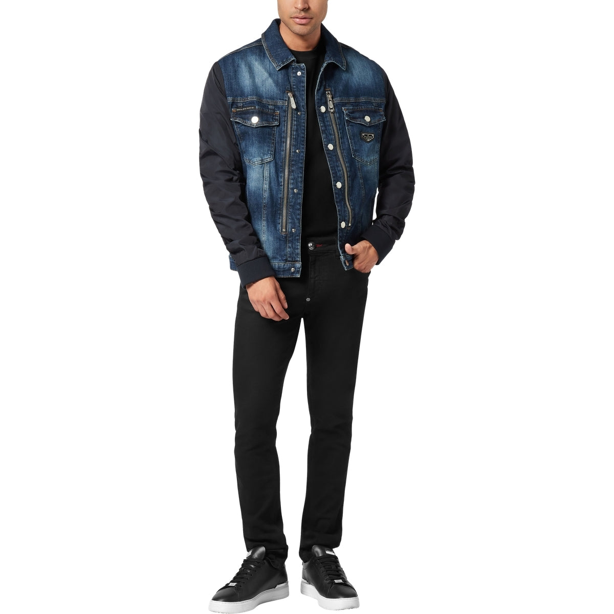 Composed Denim Zip Jacket College